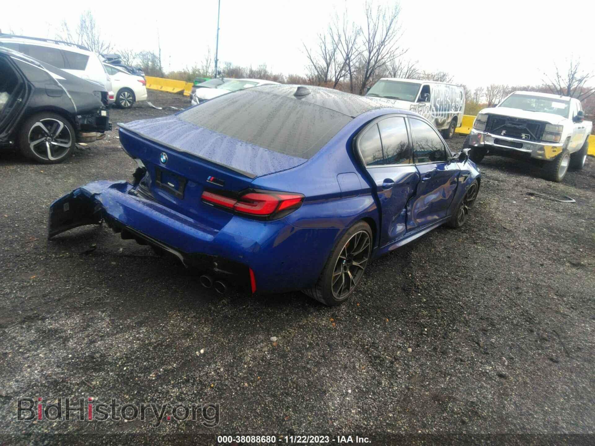 2022 BMW M5 - VIN: WBS83CH04NCJ11908 - Photo 4