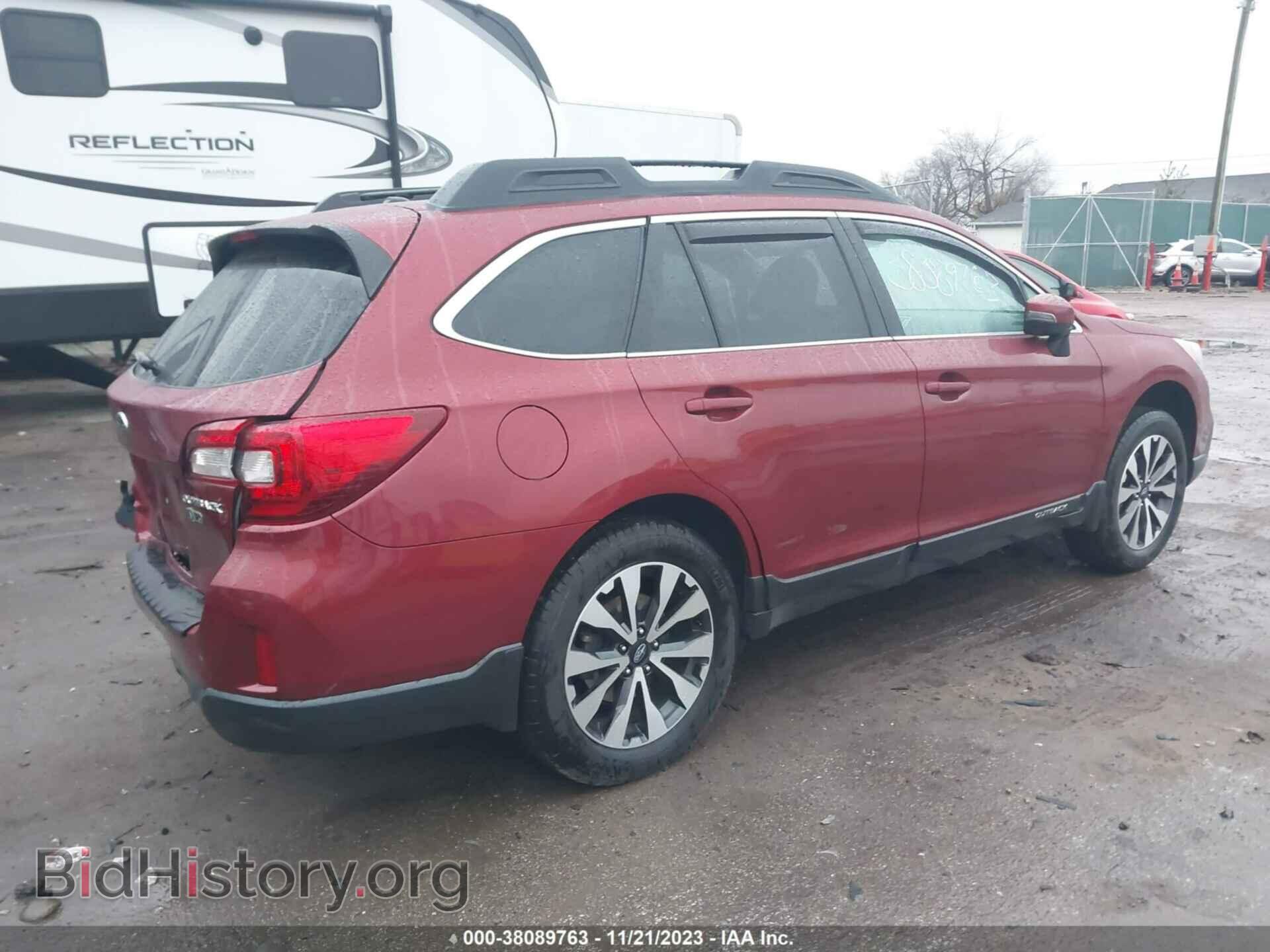2015 SUBARU OUTBACK - VIN: 4S4BSBNC8F3341750 - Фото 4