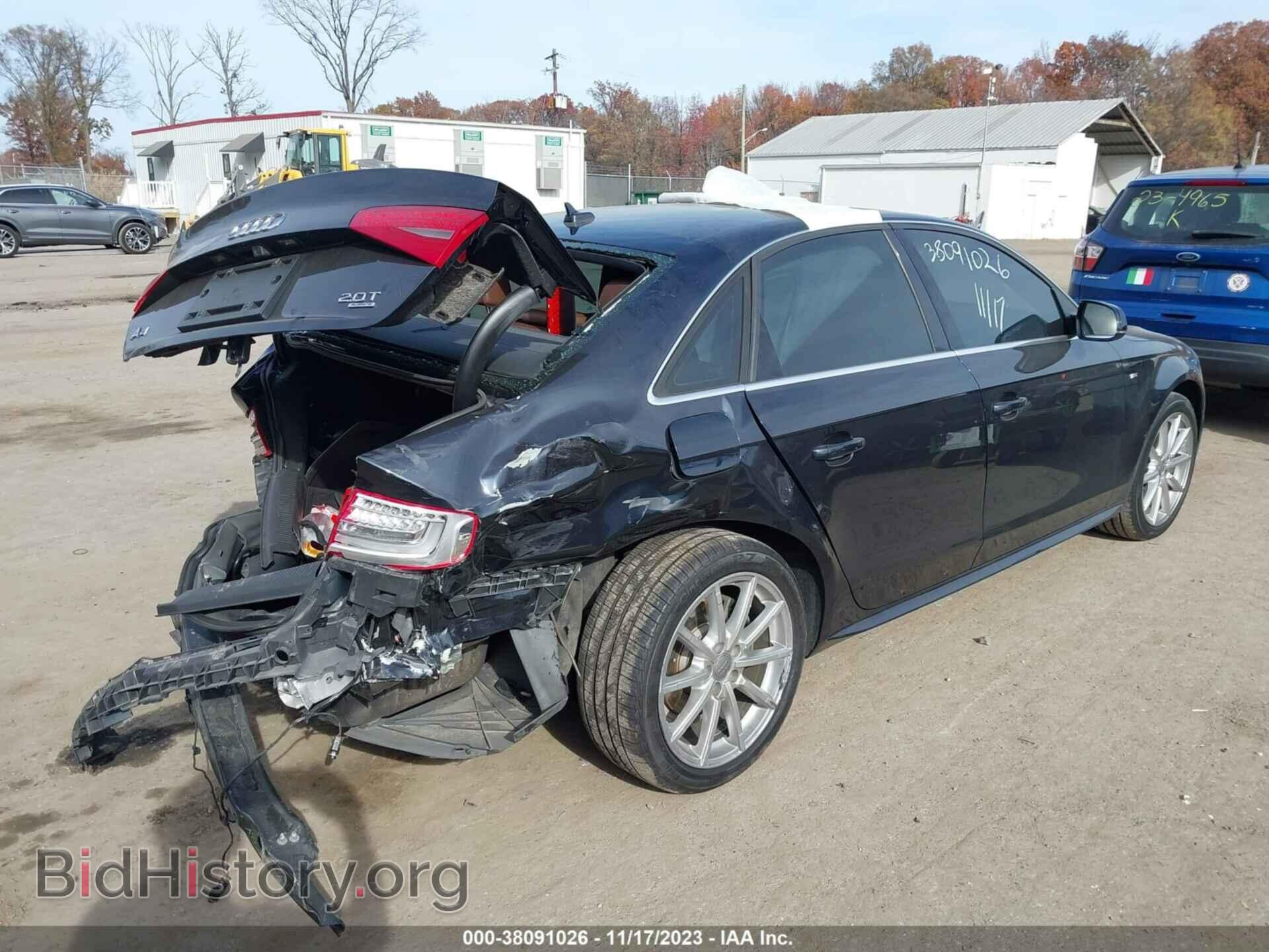 2014 AUDI A4 - VIN: WAUFFAFL1EN012505 - Фото 4