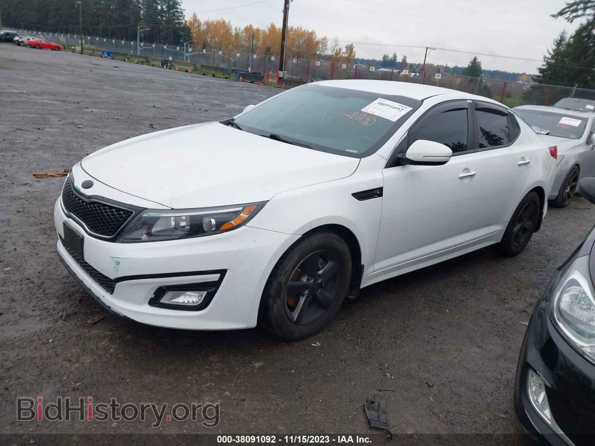 2015 KIA OPTIMA - VIN: KNAGM4A79F5657698 - Фото 2