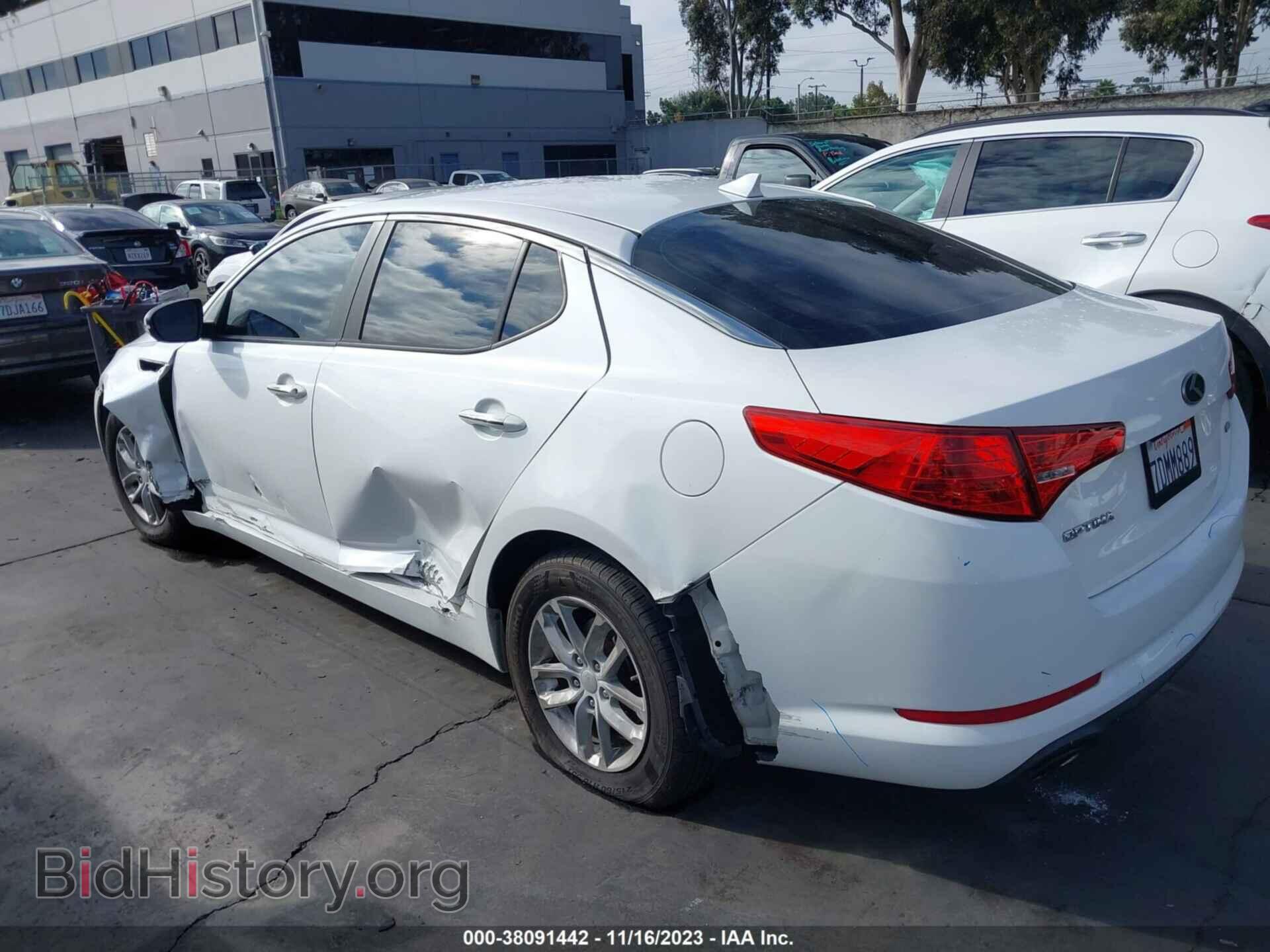 2013 KIA OPTIMA - VIN: KNAGM4A72D5407636 - Photo 3