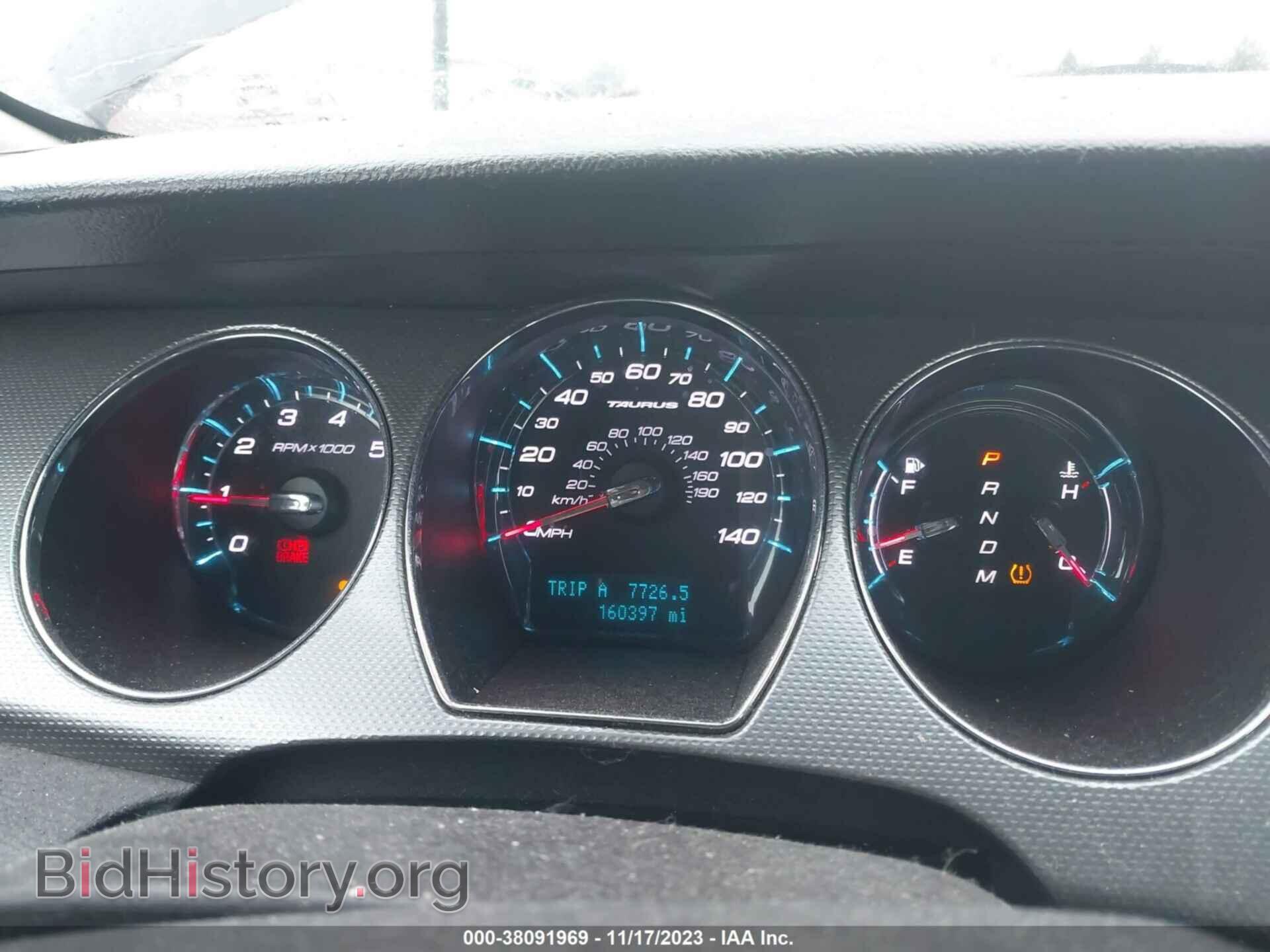 2012 FORD TAURUS - VIN: 1FAHP2EW9CG128228 - Фото 7