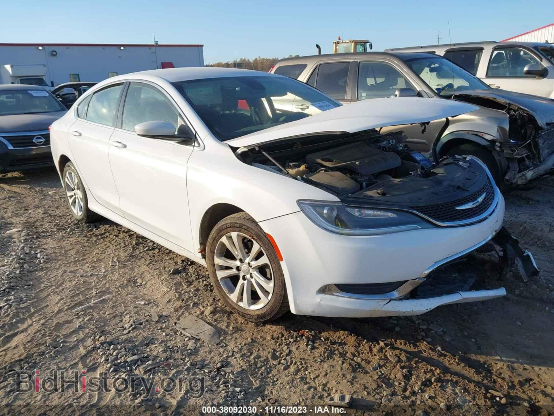 Фотография 1C3CCCAB2FN576873 - CHRYSLER 200 2015
