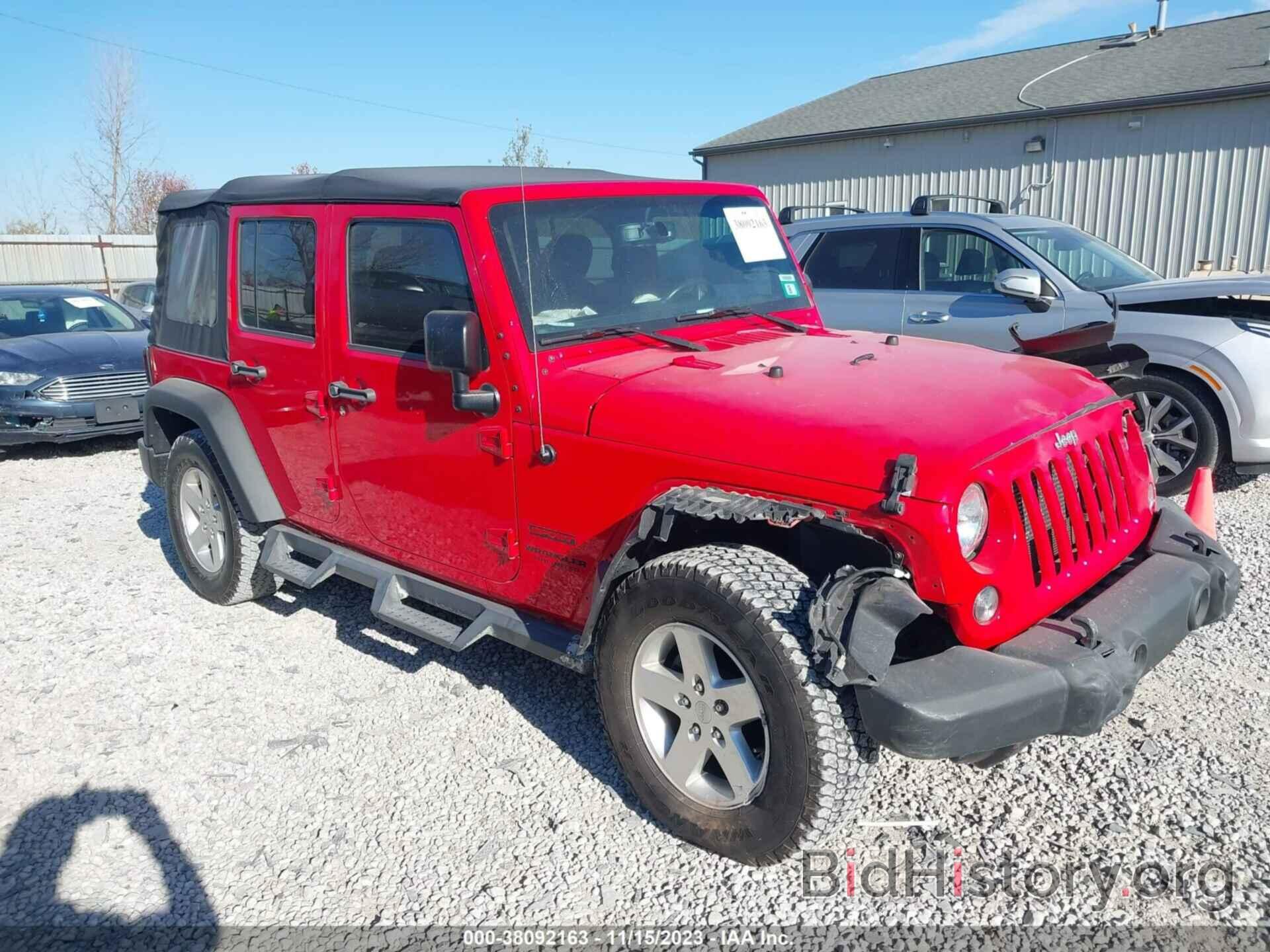 Photo 1C4BJWDG7GL179016 - JEEP WRANGLER UNLIMITED 2016