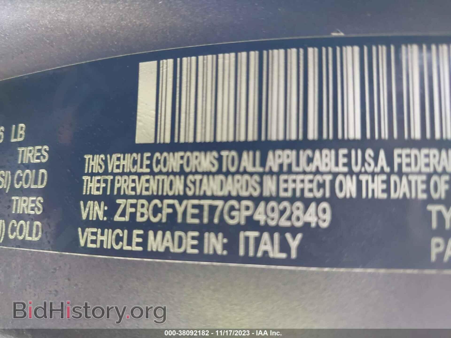 2016 FIAT 500X - VIN: ZFBCFYET7GP492849 - Photo 9