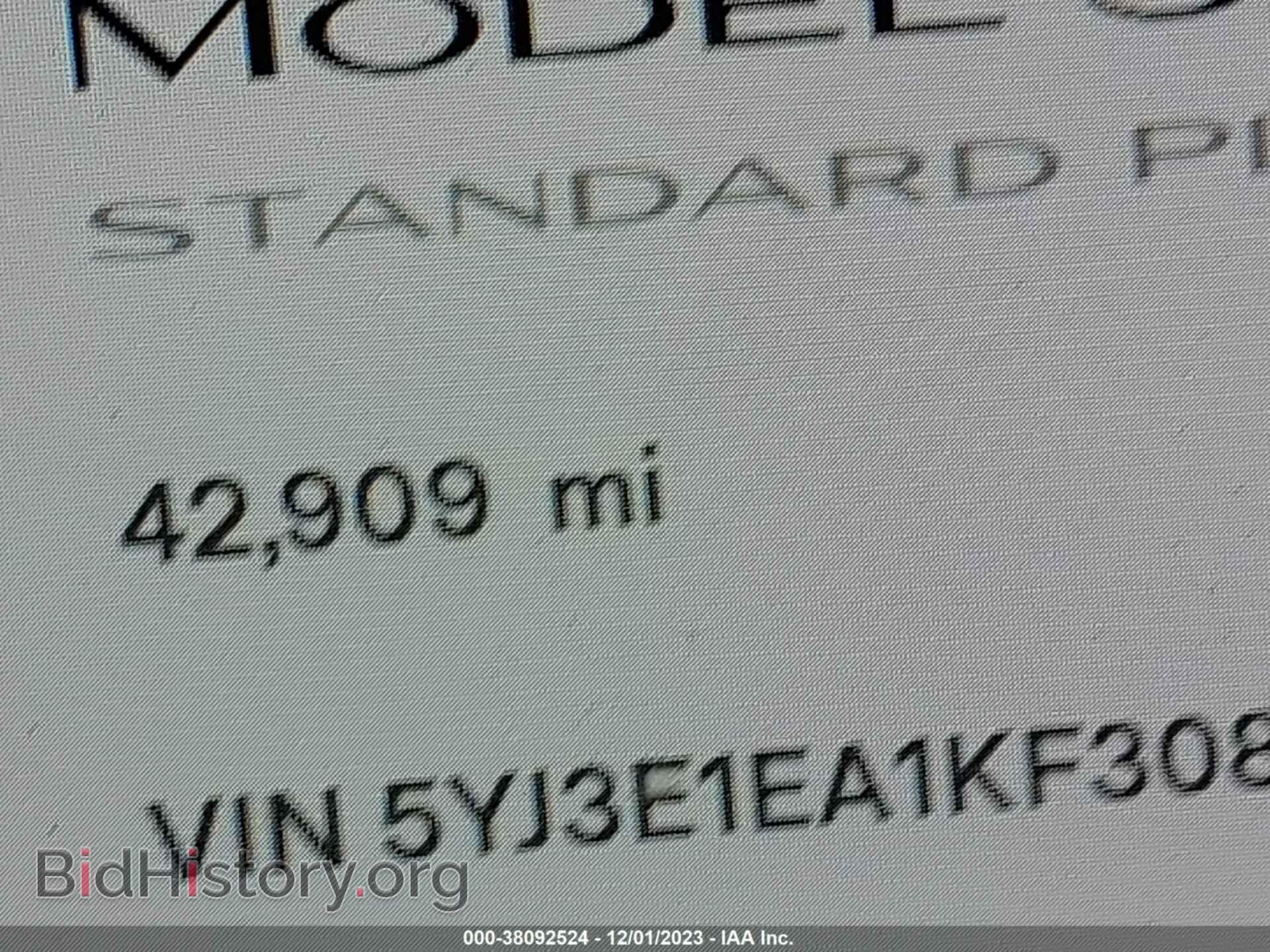 2019 TESLA MODEL 3 - VIN: 5YJ3E1EA1KF308191 - Фото 14