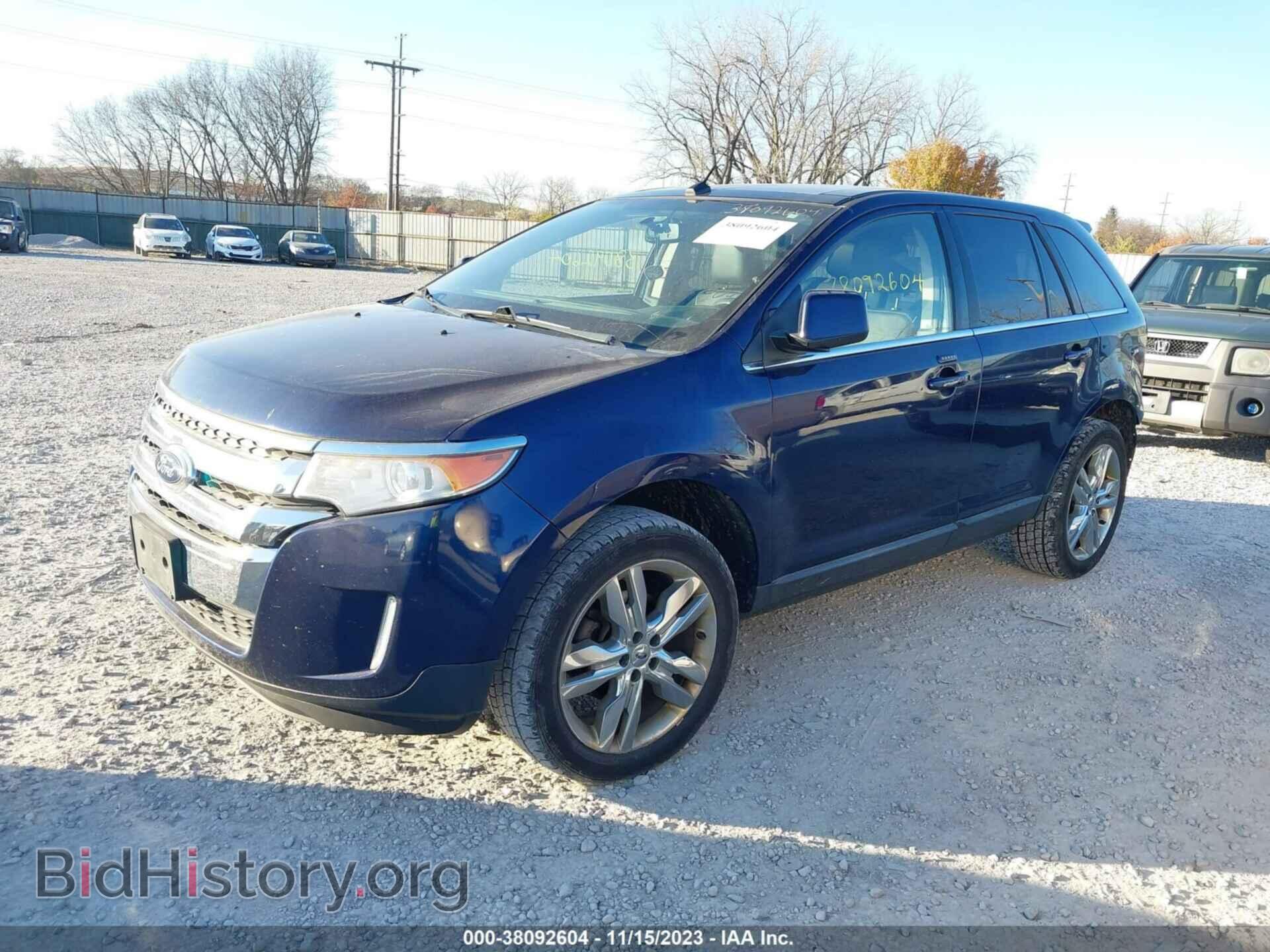 2011 FORD EDGE - VIN: 2FMDK4KC8BBA38504 - Фото 2