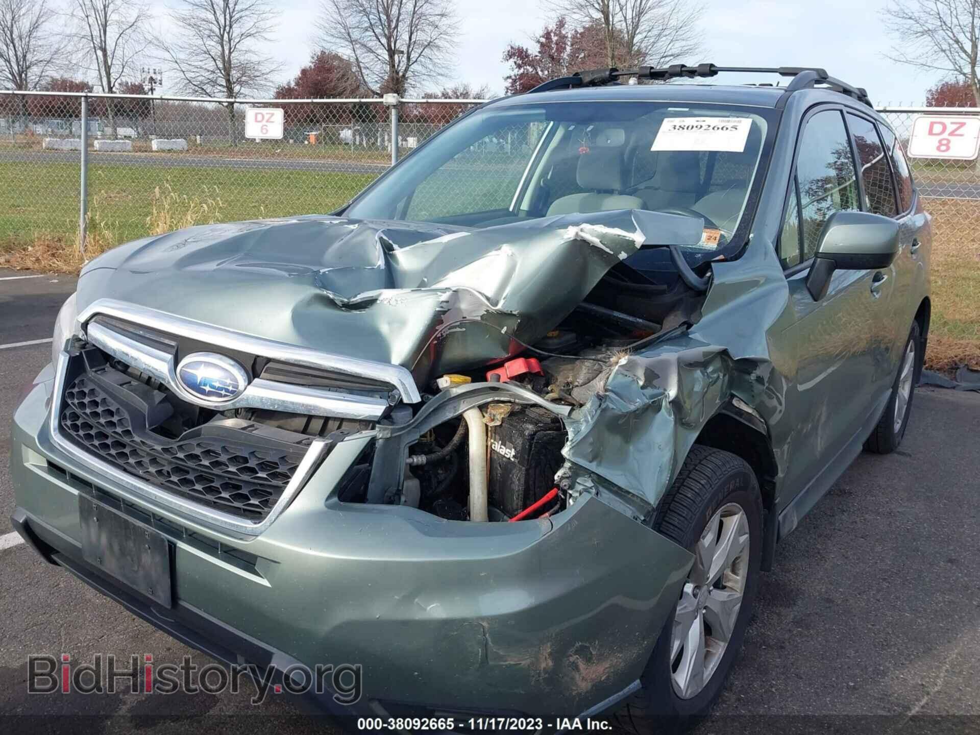 2015 SUBARU FORESTER - VIN: JF2SJADC3FH506269 - Фото 2