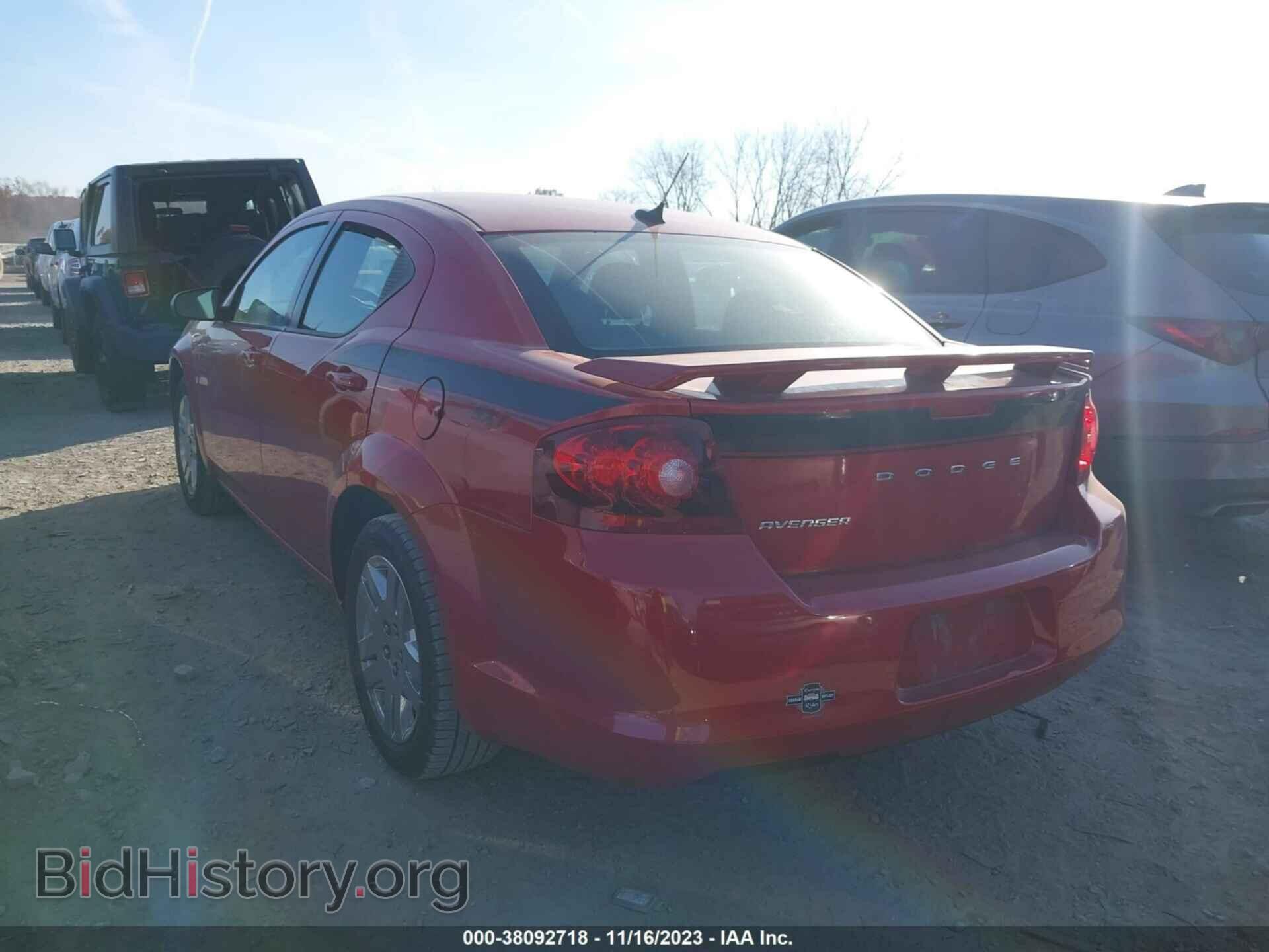 2012 DODGE AVENGER - VIN: 1C3CDZAB3CN122577 - Photo 3