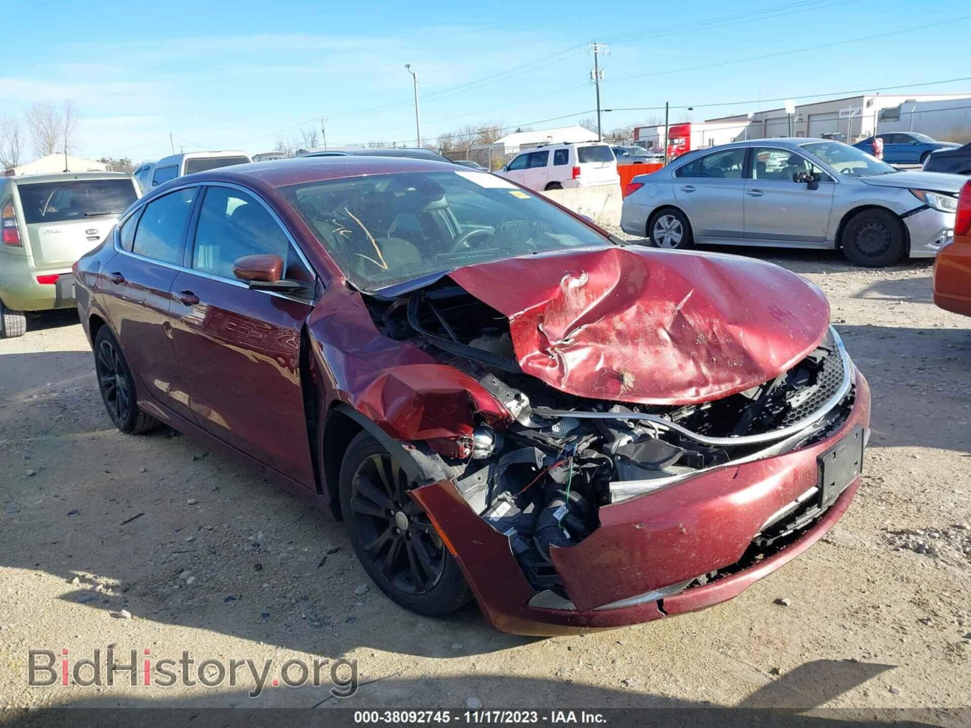 Photo 1C3CCCAB7GN116318 - CHRYSLER 200 2016
