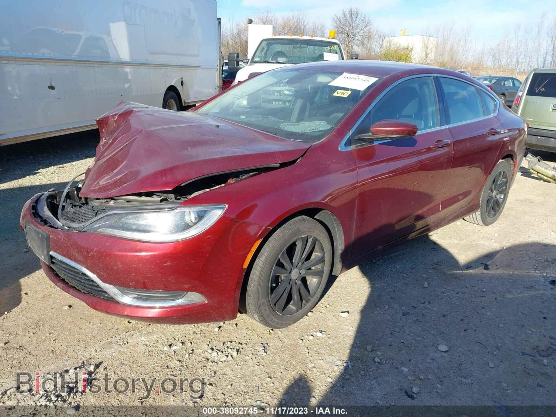2016 CHRYSLER 200 - VIN: 1C3CCCAB7GN116318 - Photo 2