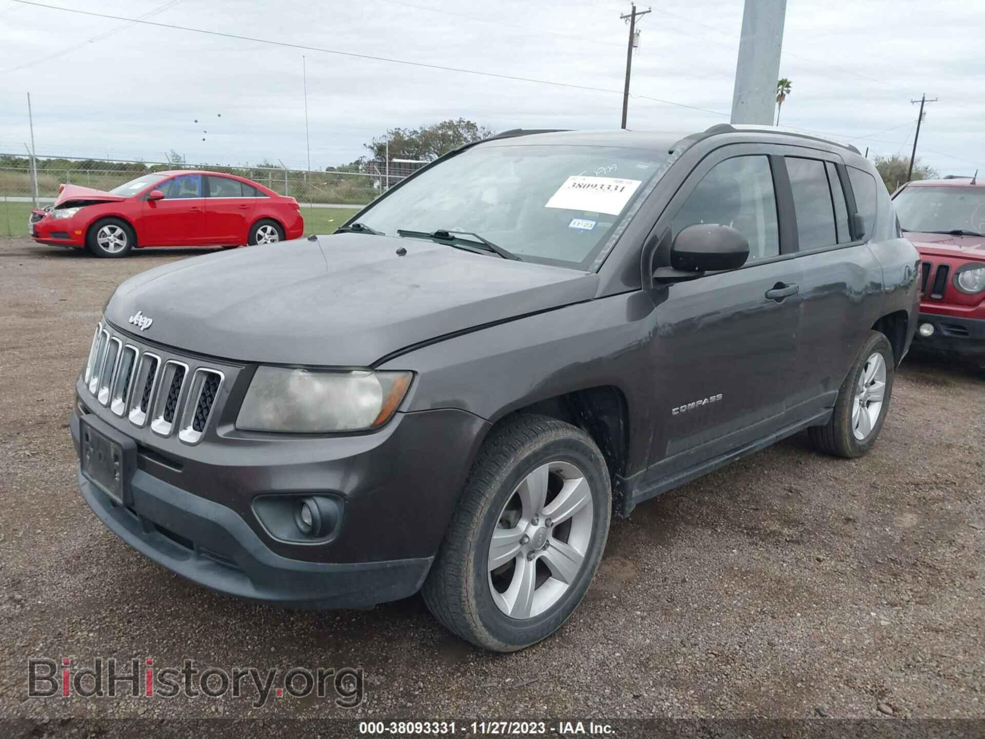 2014 JEEP COMPASS - VIN: 1C4NJCBB2ED914009 - Фото 2