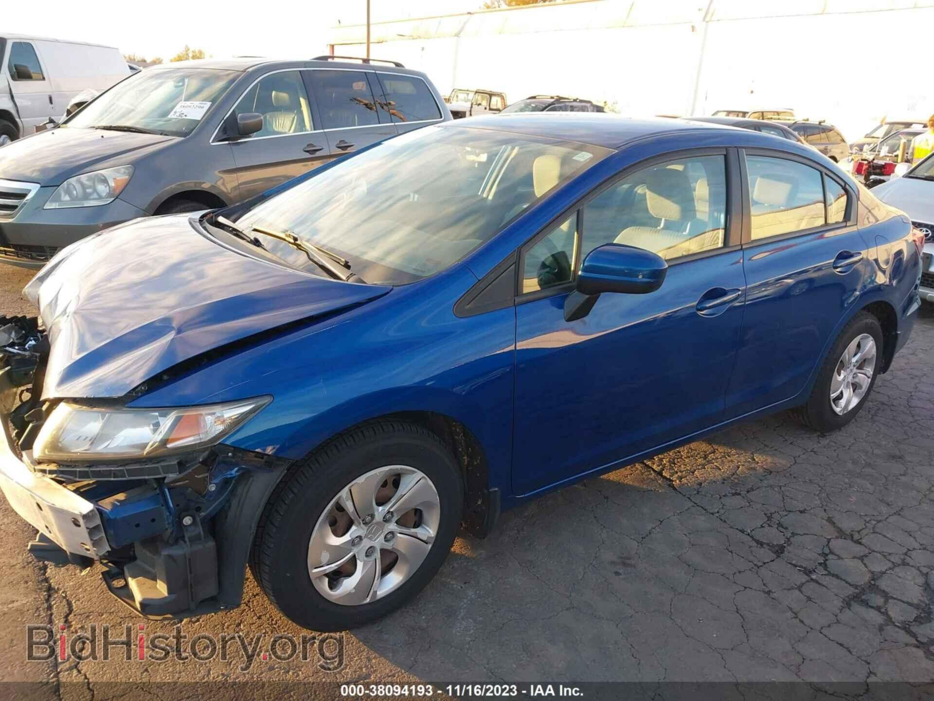 2014 HONDA CIVIC - VIN: 19XFB2F51EE242586 - Фото 2