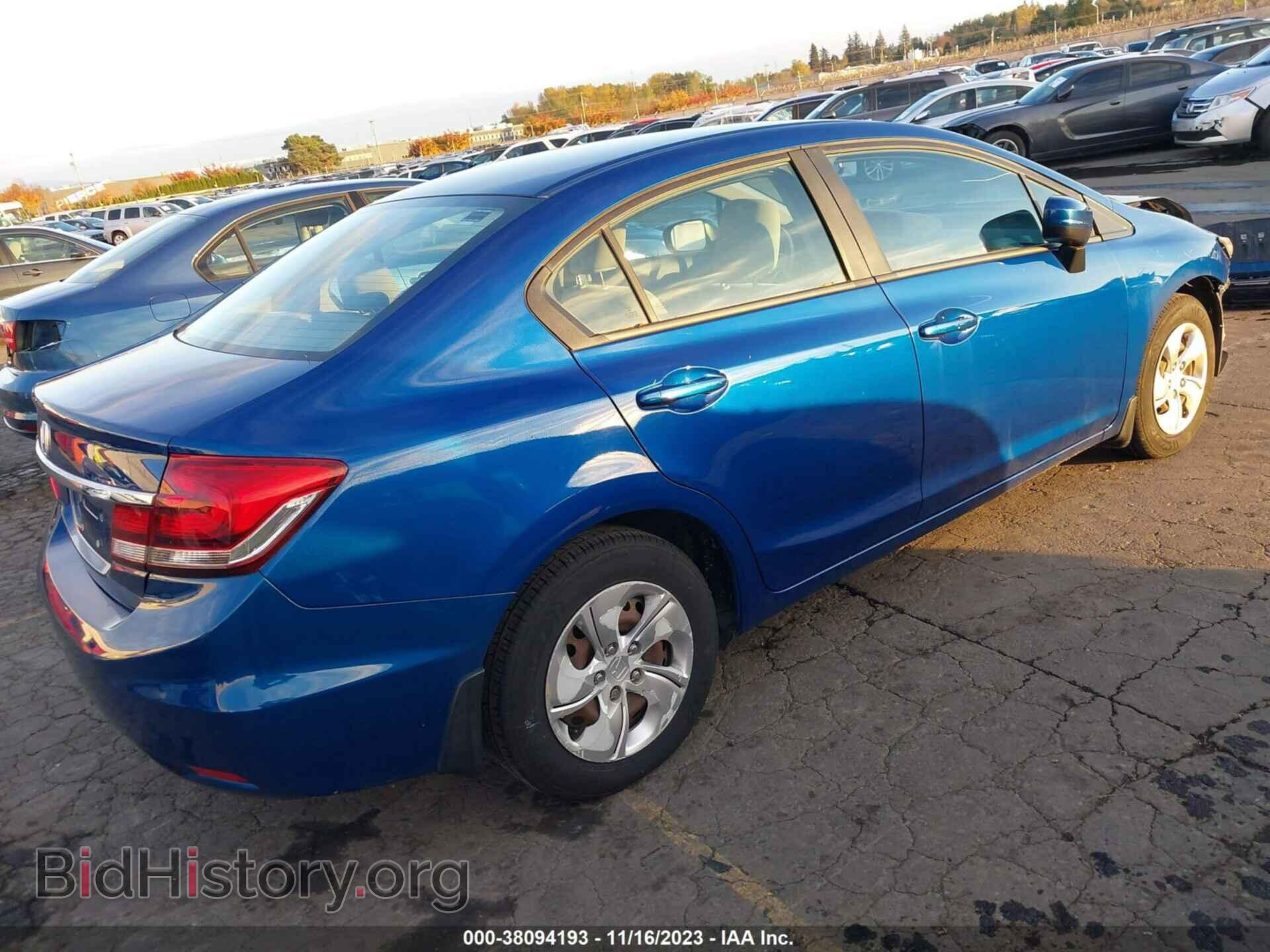 2014 HONDA CIVIC - VIN: 19XFB2F51EE242586 - Фото 4