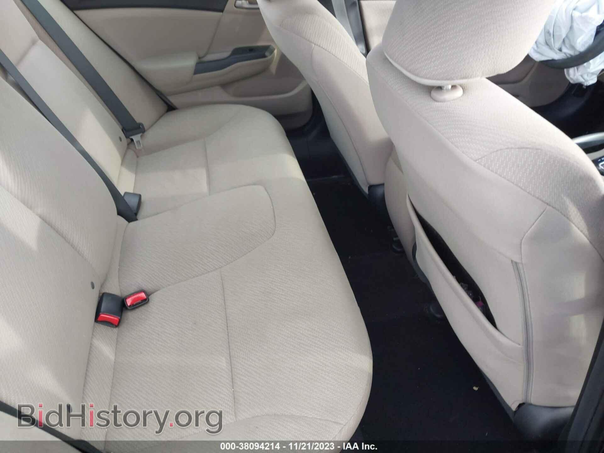 2013 HONDA CIVIC - VIN: 19XFB2F51DE257457 - Фото 8