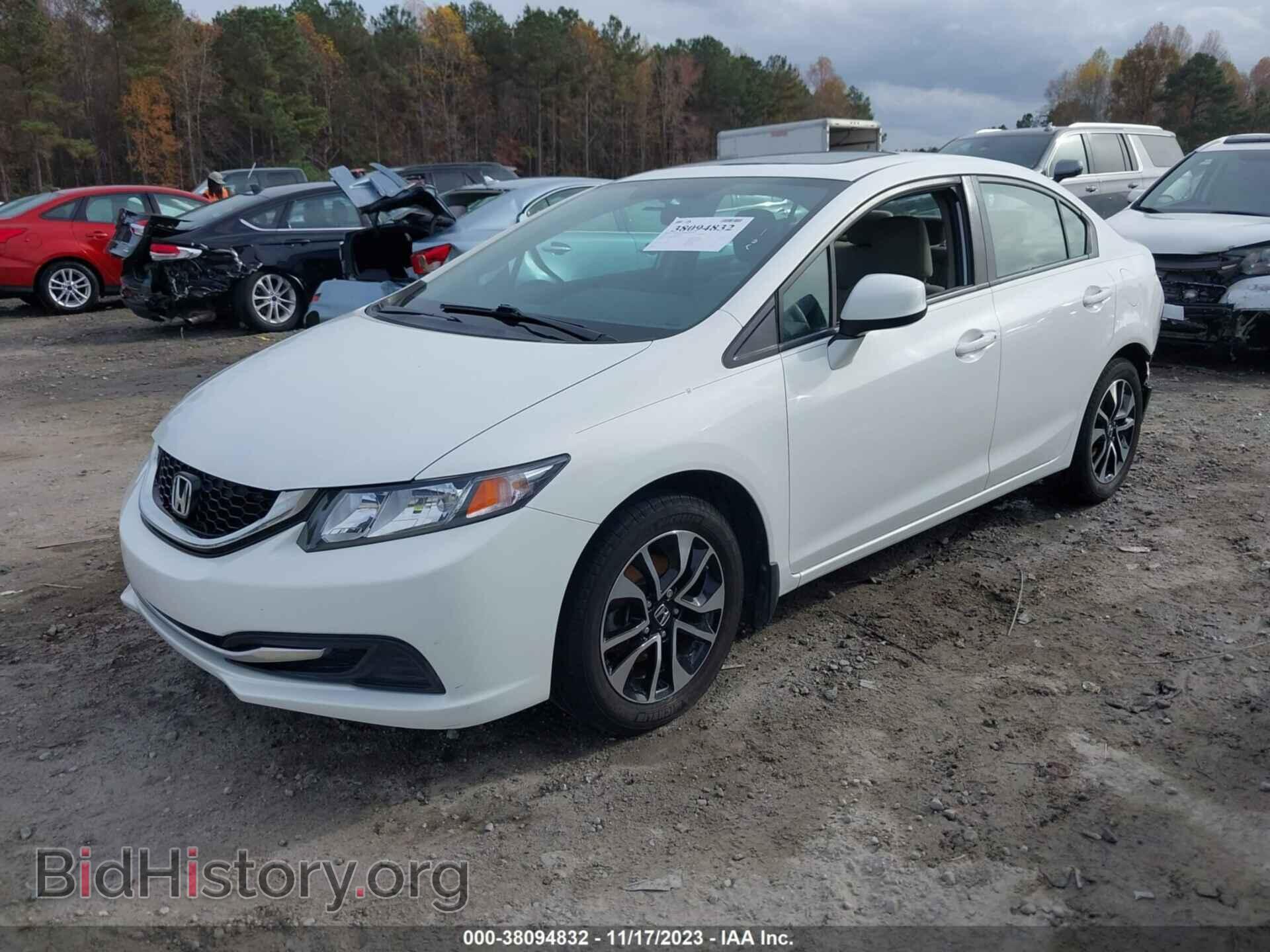2013 HONDA CIVIC - VIN: 2HGFB2F83DH531306 - Фото 2
