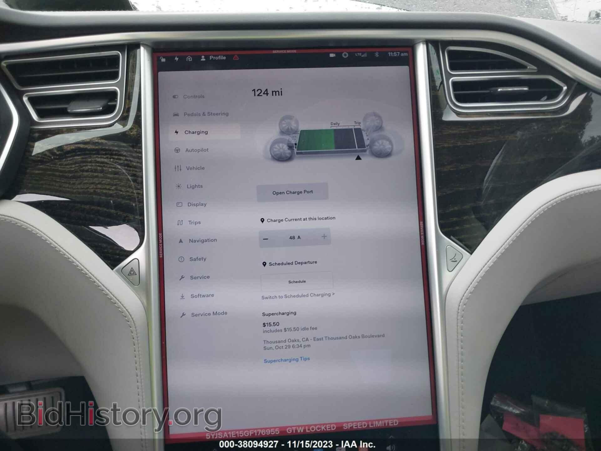 2016 TESLA MODEL S - VIN: 5YJSA1E15GF176955 - Photo 18