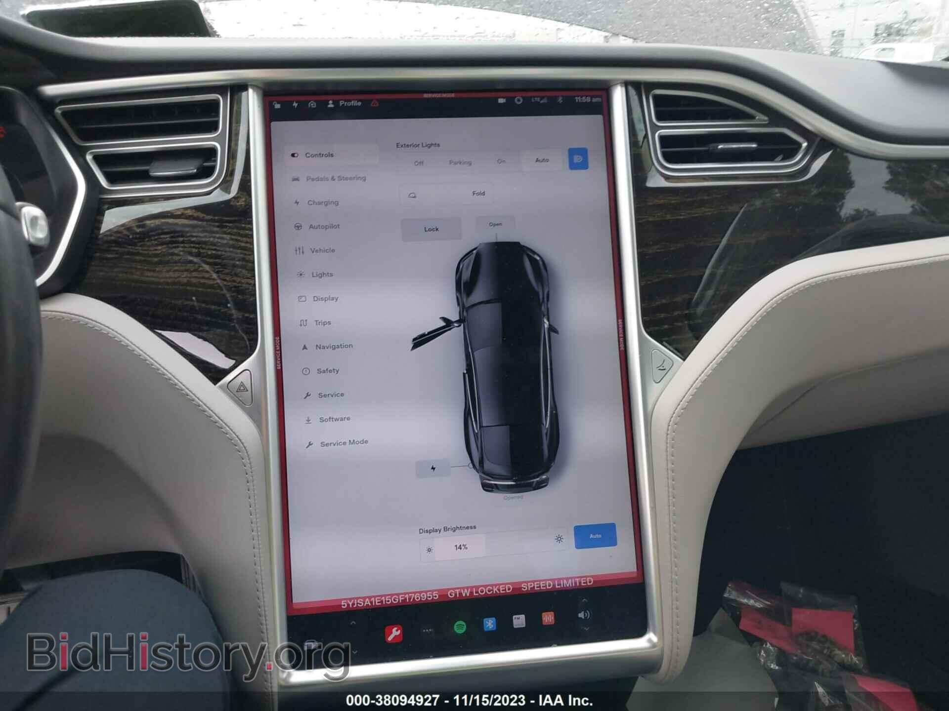 2016 TESLA MODEL S - VIN: 5YJSA1E15GF176955 - Photo 19