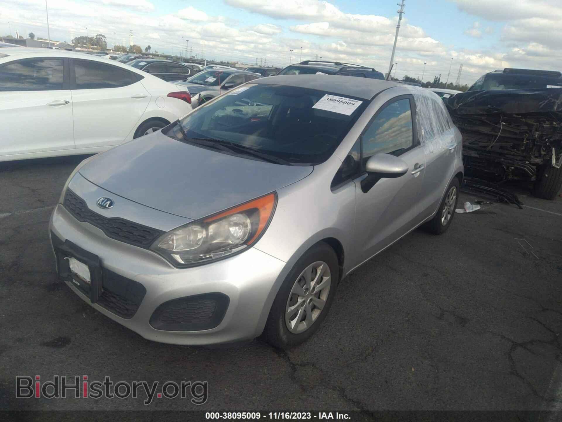 2014 KIA RIO - VIN: KNADM5A36E6417734 - Фото 2