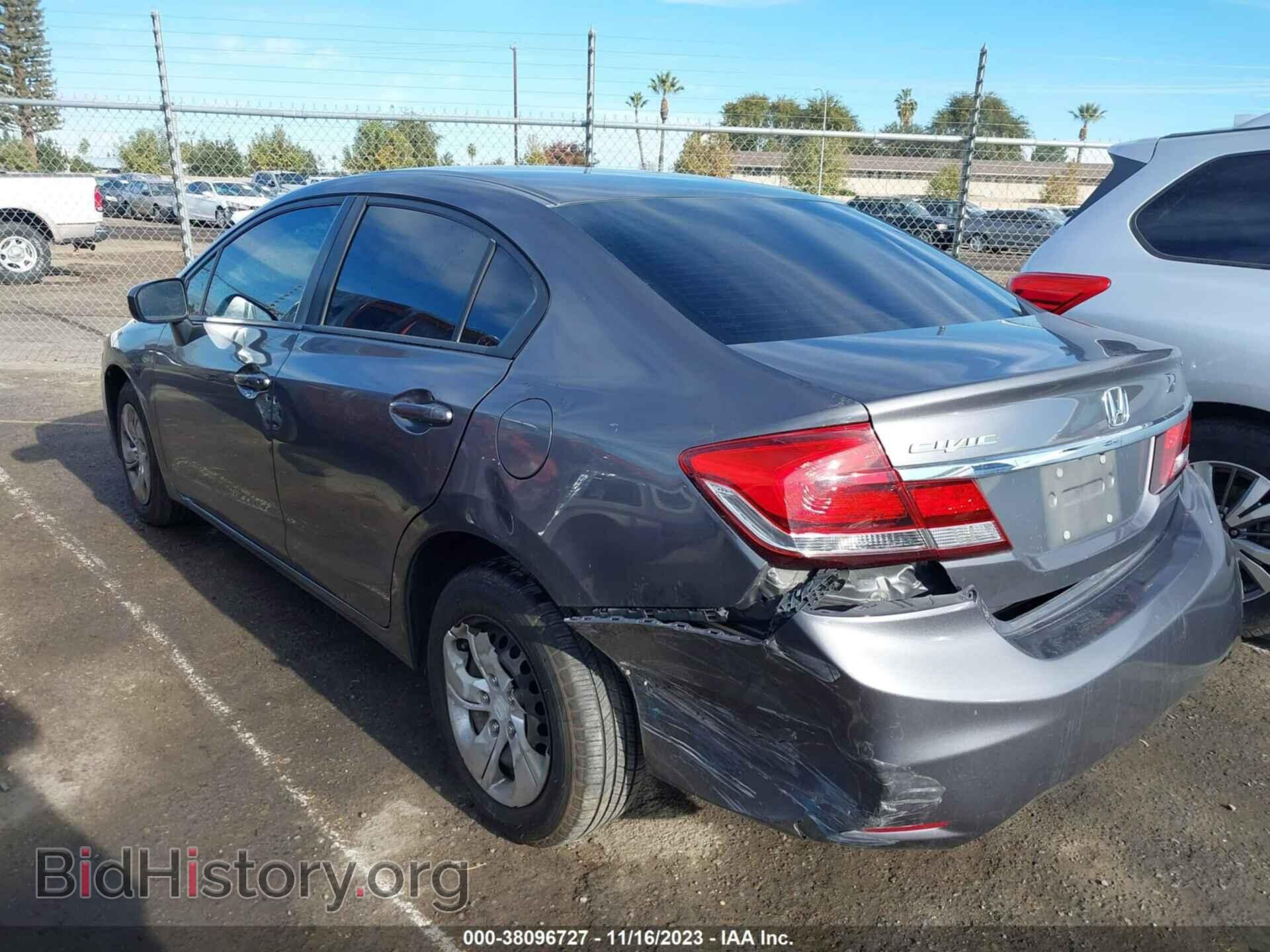 2015 HONDA CIVIC - VIN: 2HGFB2F55FH535334 - Фото 3