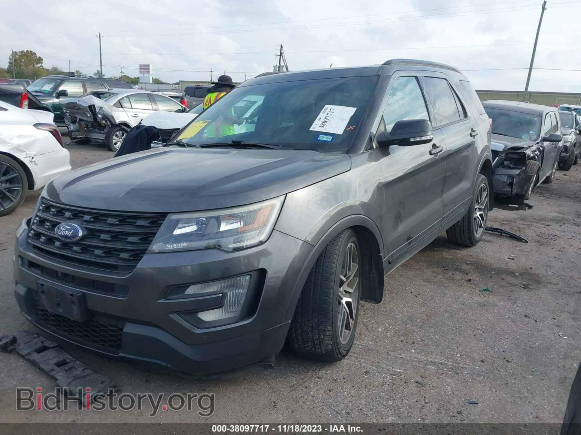 2016 FORD EXPLORER - VIN: 1FM5K8GT7GGB31342 - Фото 2