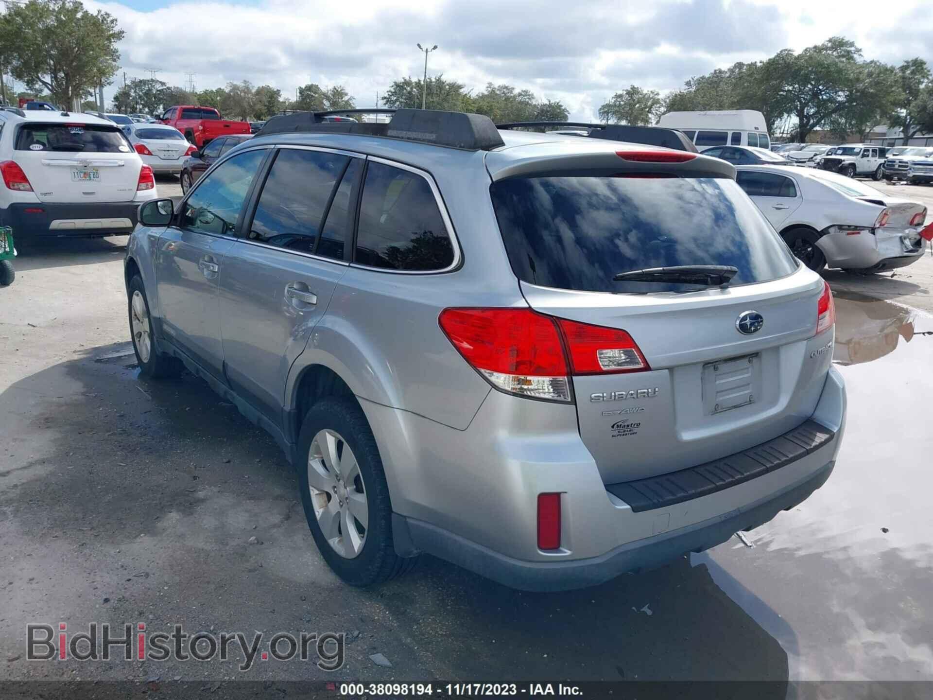 2012 SUBARU OUTBACK - VIN: 4S4BRCBC0C3297681 - Фото 3