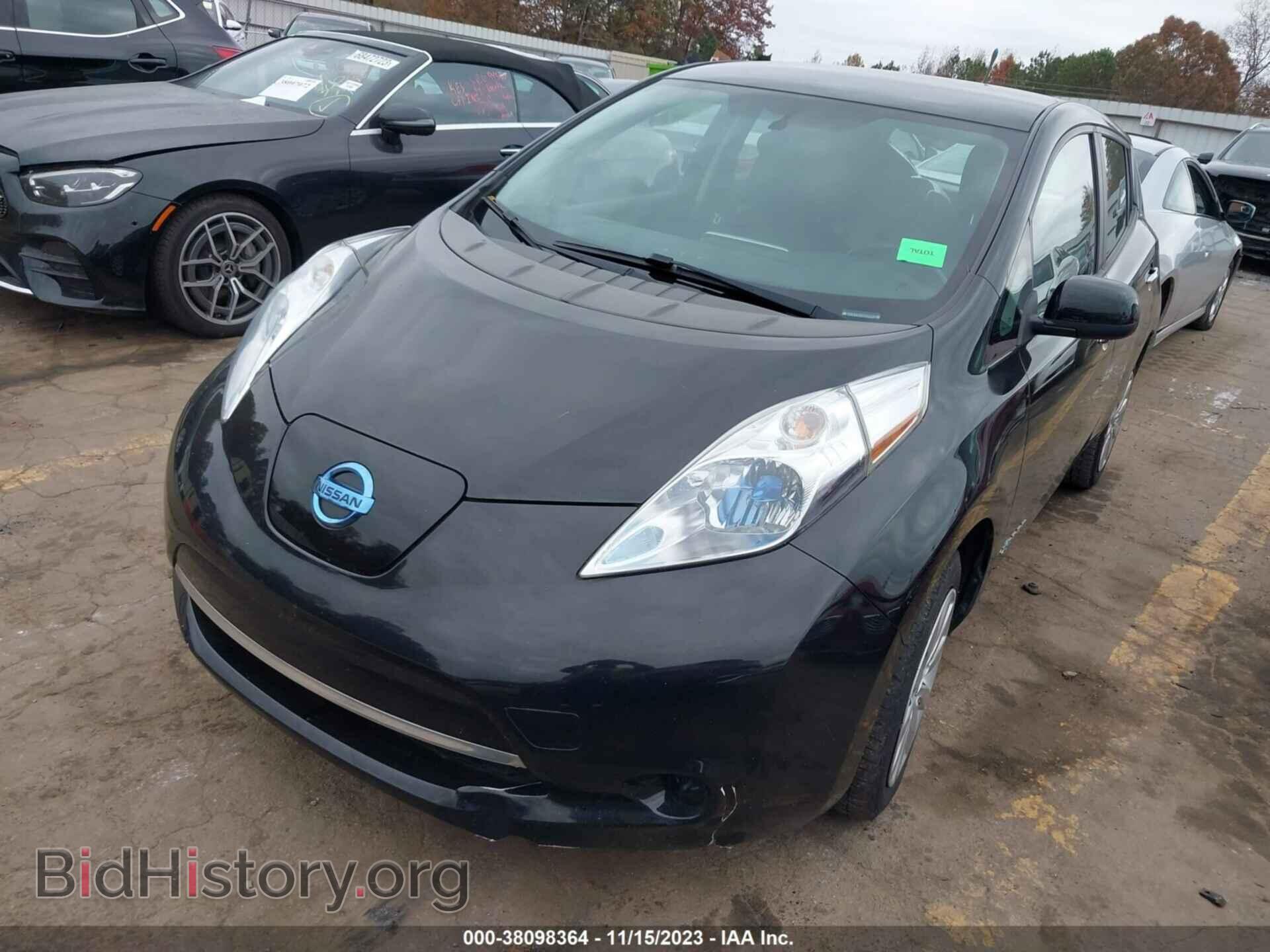 2014 NISSAN LEAF - VIN: 1N4AZ0CPXEC335667 - Фото 2