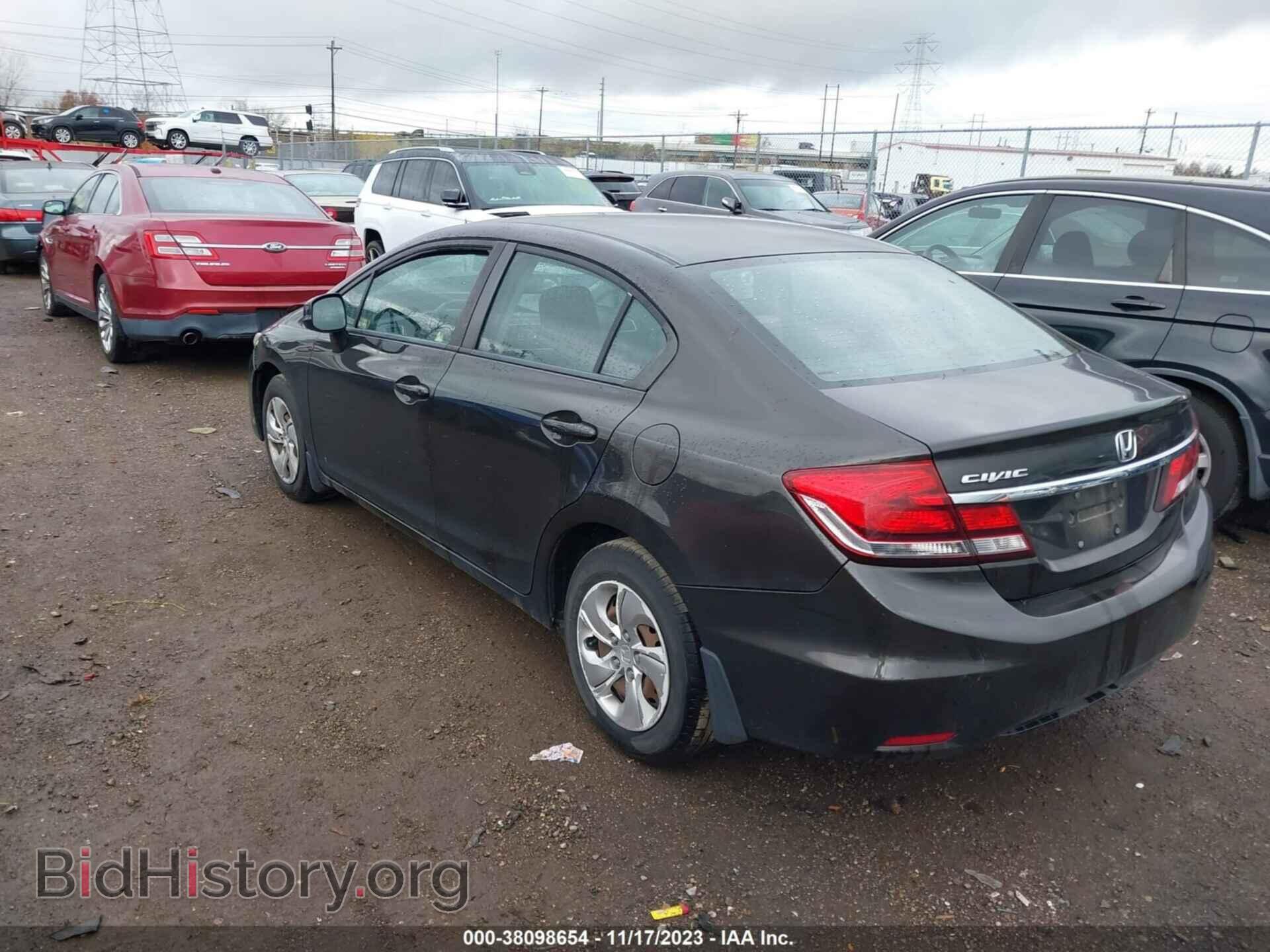 2013 HONDA CIVIC - VIN: 19XFB2F52DE020301 - Фото 3