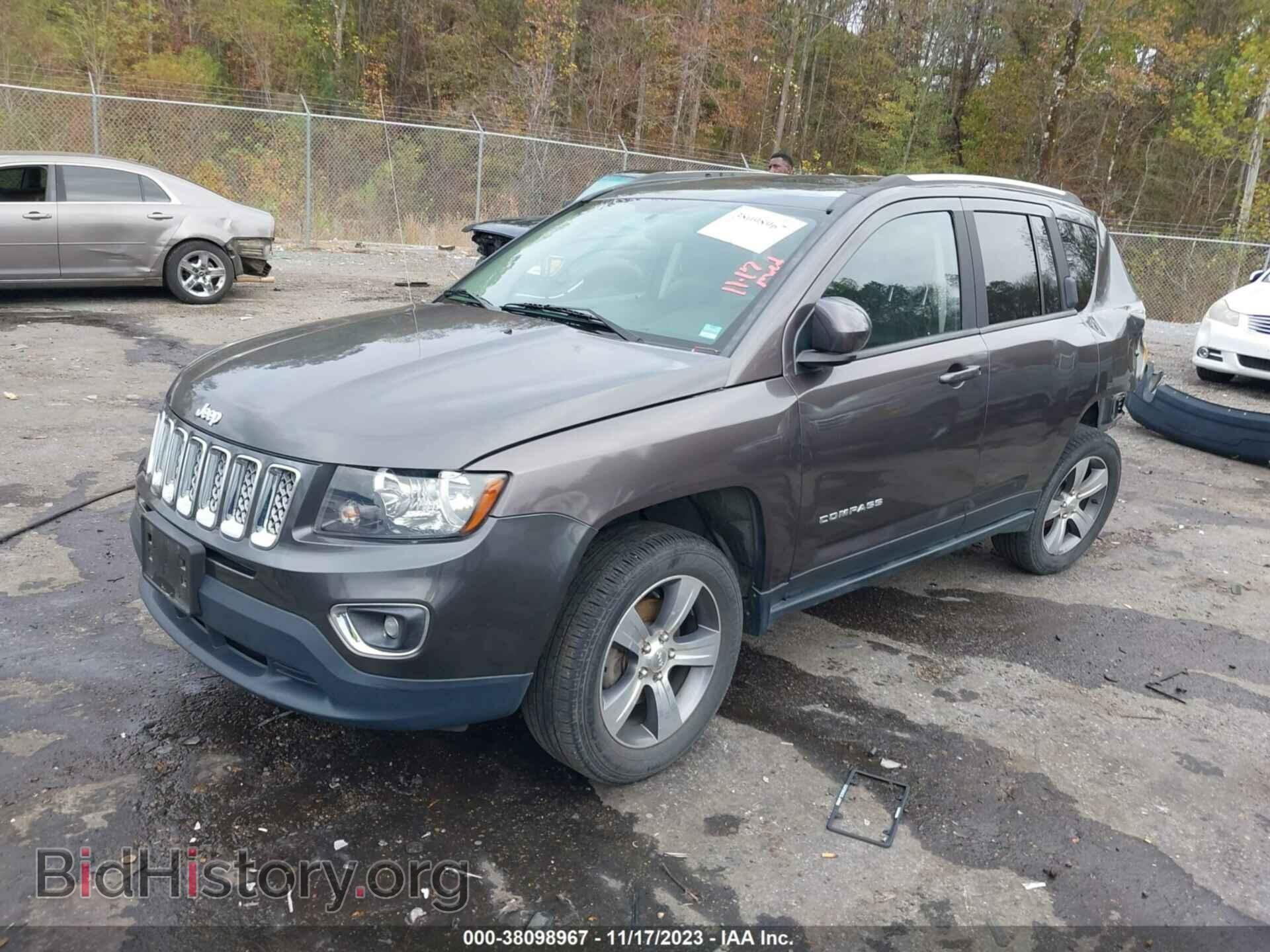 2017 JEEP COMPASS - VIN: 1C4NJDEB7HD177556 - Фото 2