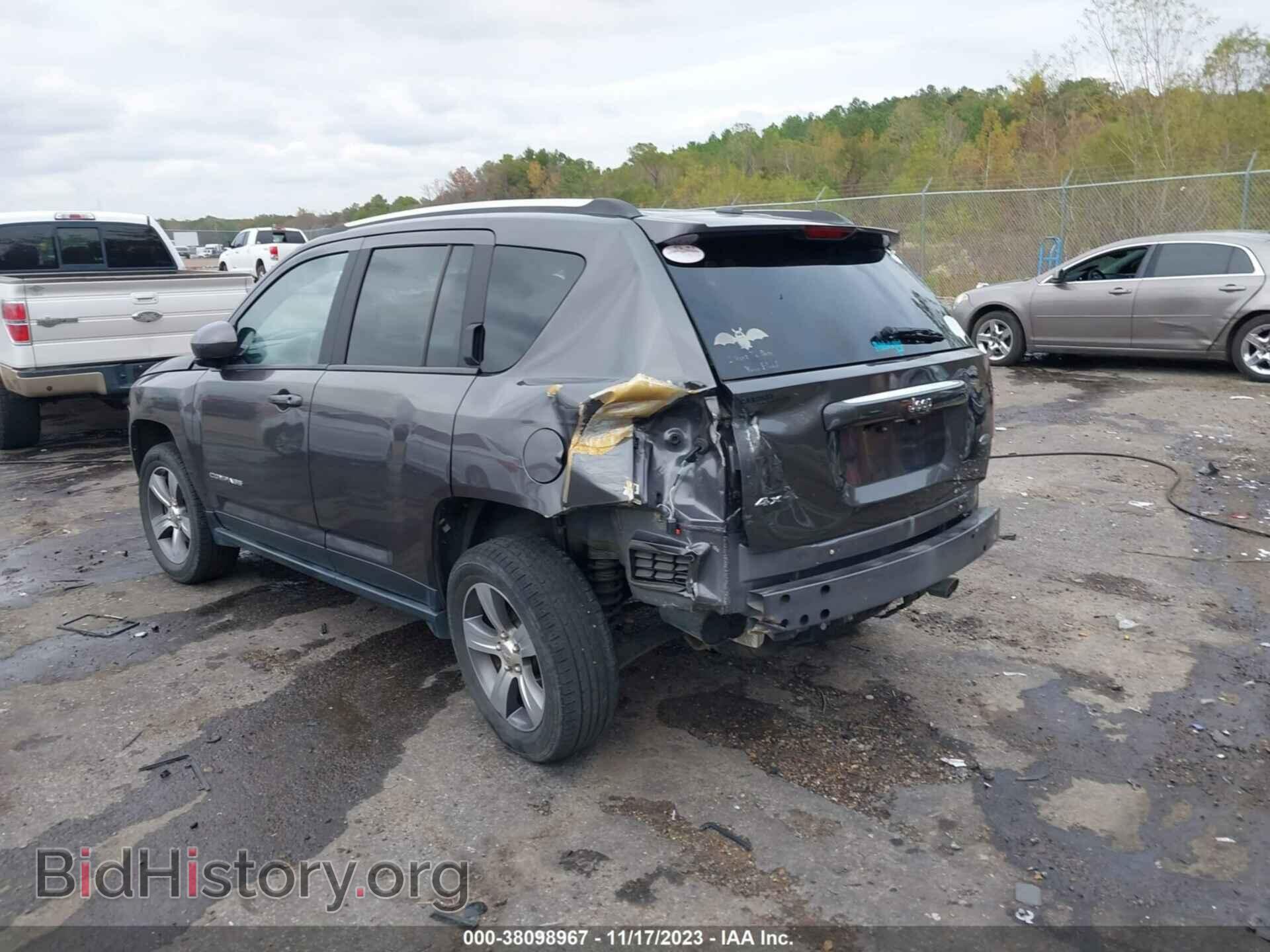 2017 JEEP COMPASS - VIN: 1C4NJDEB7HD177556 - Фото 3