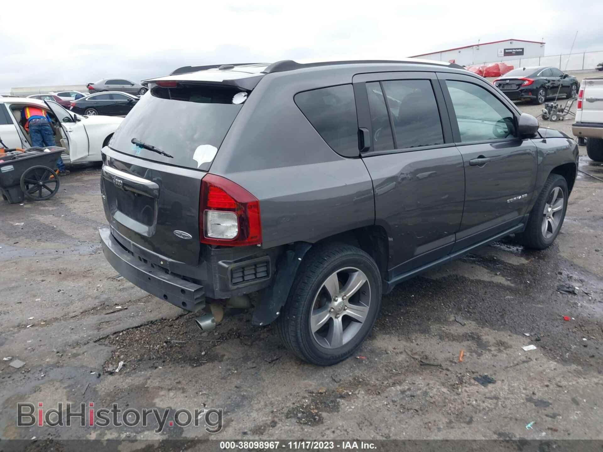 2017 JEEP COMPASS - VIN: 1C4NJDEB7HD177556 - Фото 4