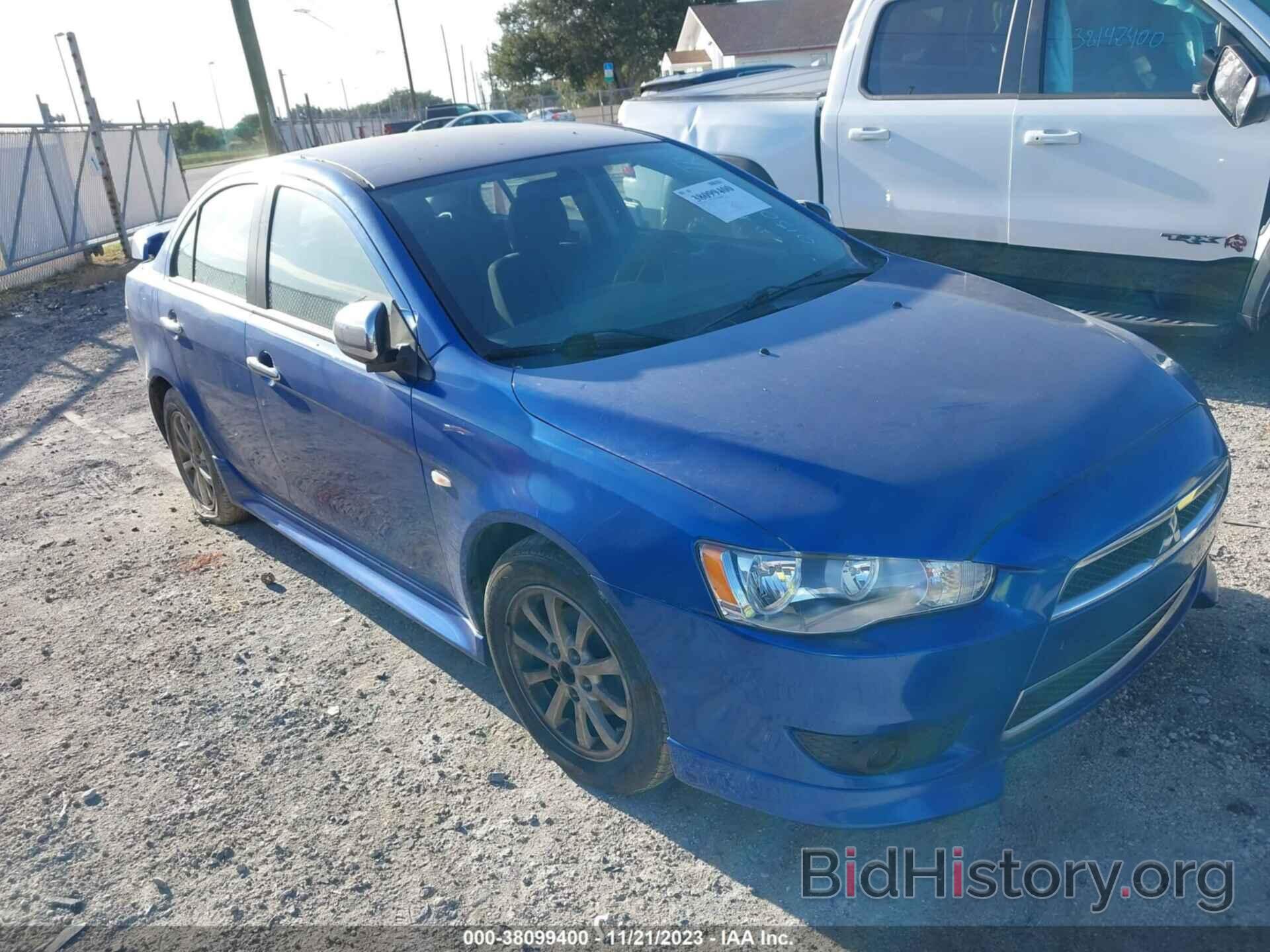 Photo JA32V2FW5CU015073 - MITSUBISHI LANCER 2012