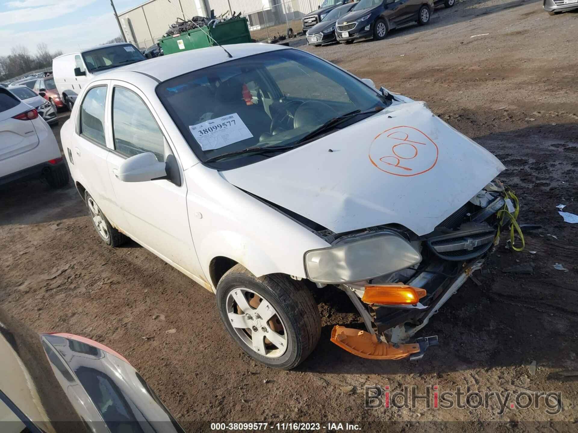 Photo KL1TD59646B562154 - CHEVROLET AVEO 2006