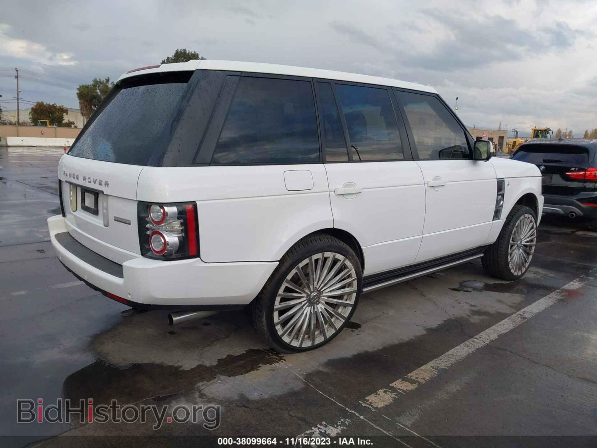 2012 LAND ROVER RANGE ROVER - VIN: SALMF1E48CA370895 - Фото 4