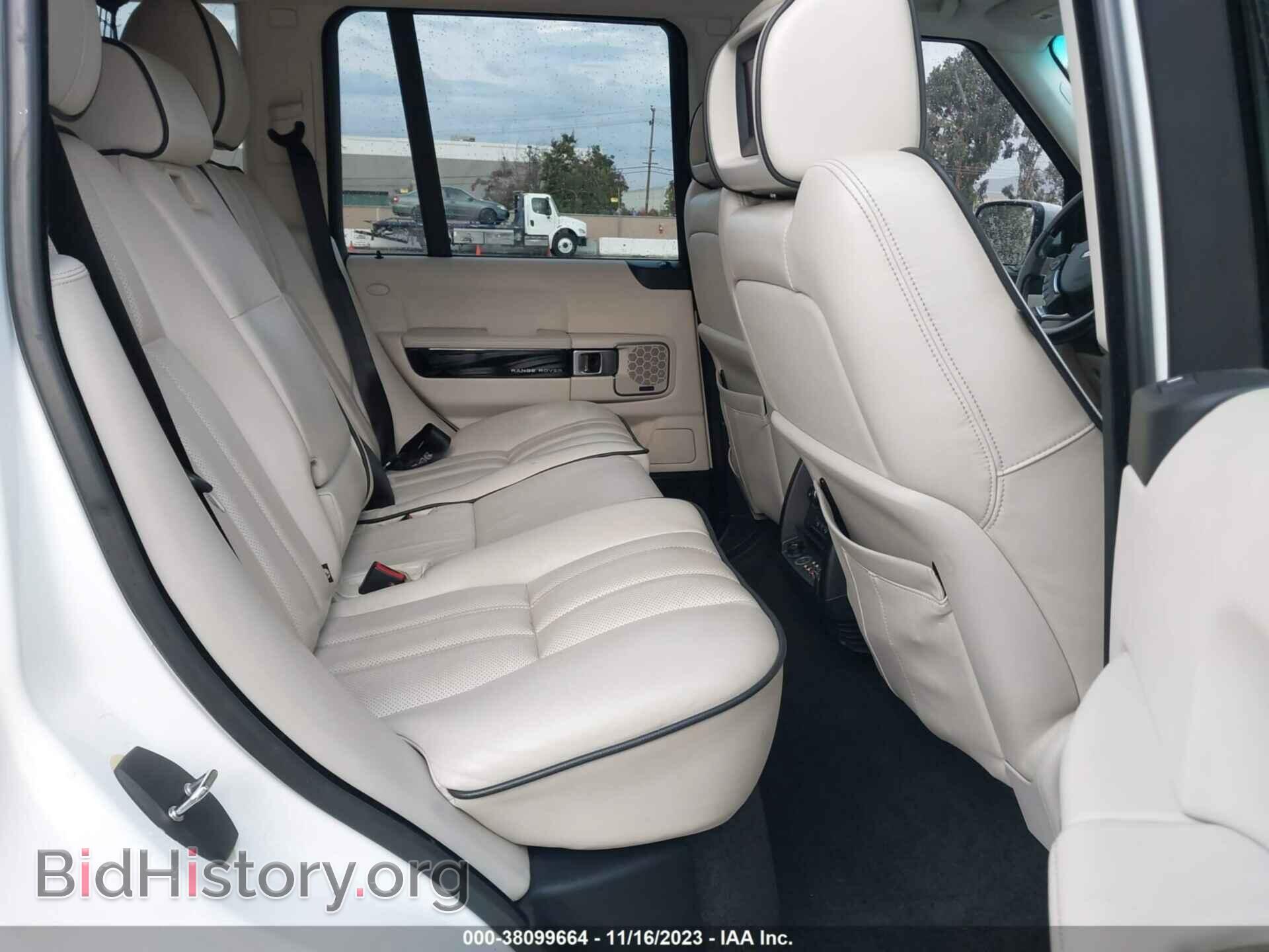 2012 LAND ROVER RANGE ROVER - VIN: SALMF1E48CA370895 - Фото 8