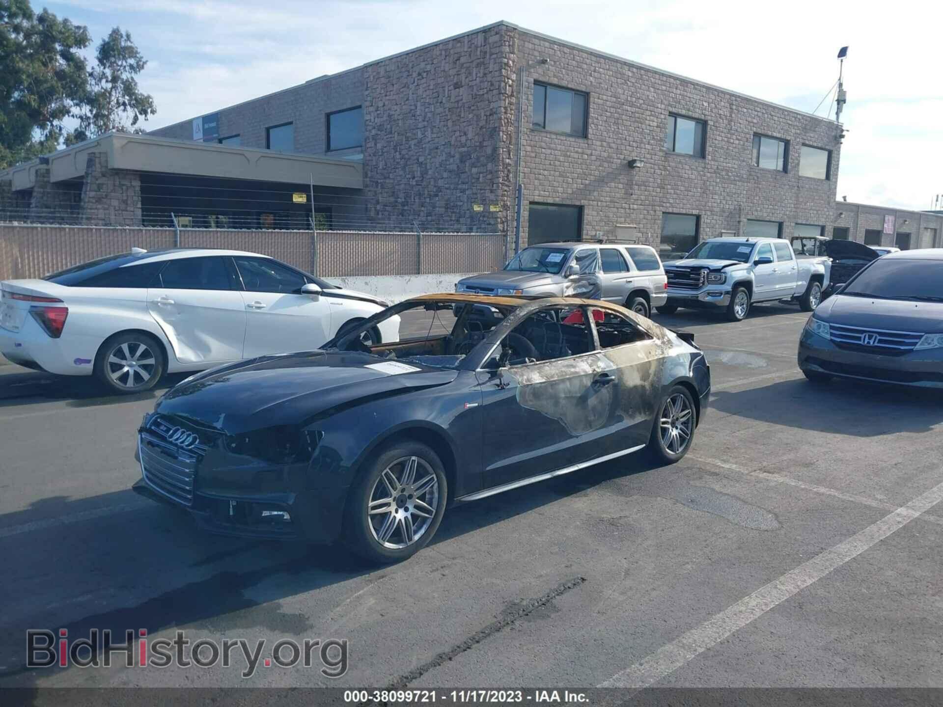 2013 AUDI S5 - VIN: WAUCGAFRXDA042483 - Photo 2