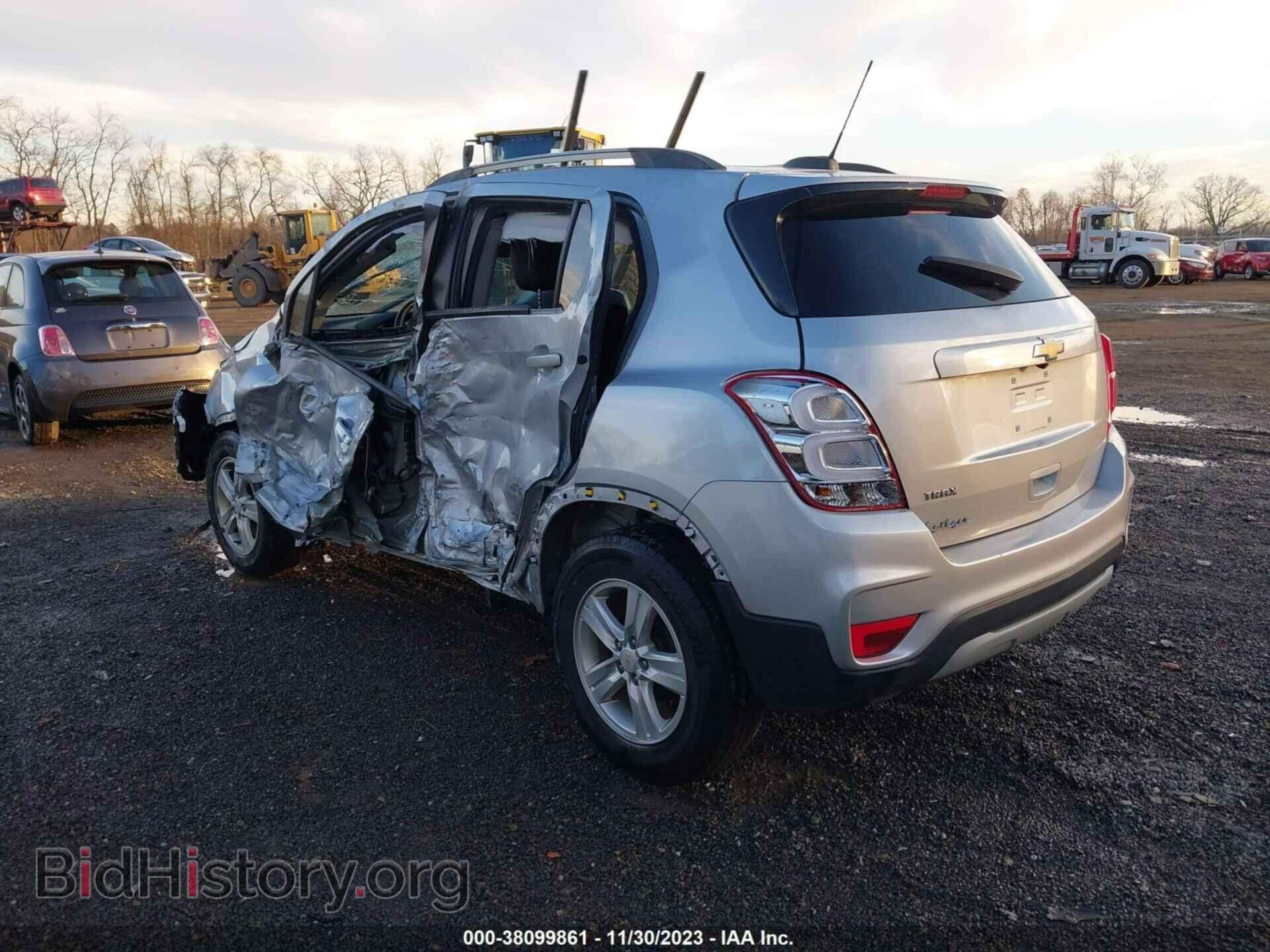 2021 CHEVROLET TRAX - VIN: KL7CJLSB5MB313191 - Фото 3