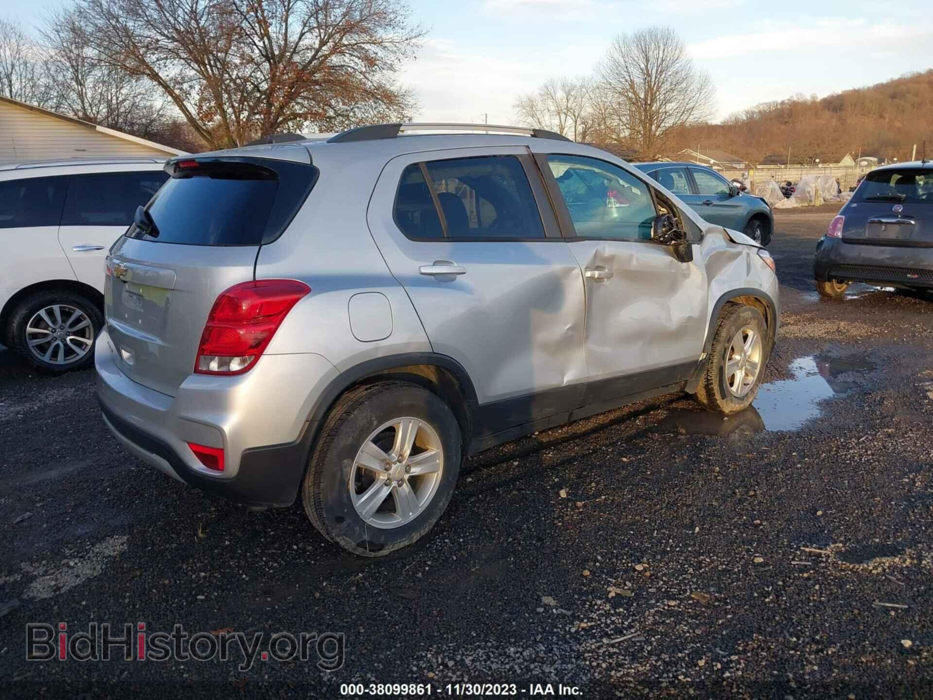 2021 CHEVROLET TRAX - VIN: KL7CJLSB5MB313191 - Фото 4