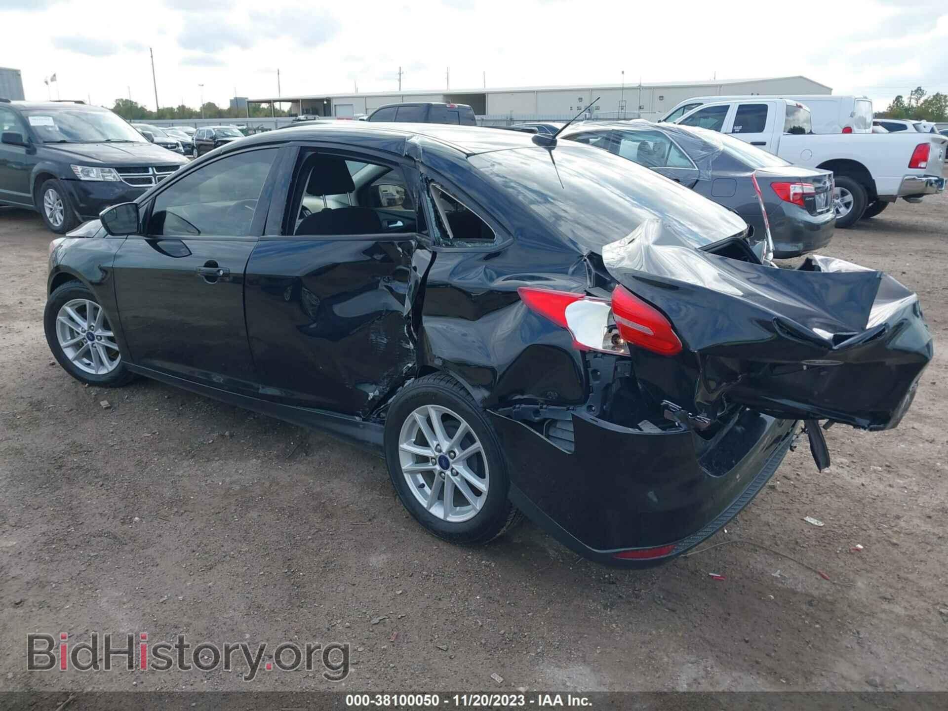 2018 FORD FOCUS - VIN: 1FADP3F26JL246404 - Фото 3