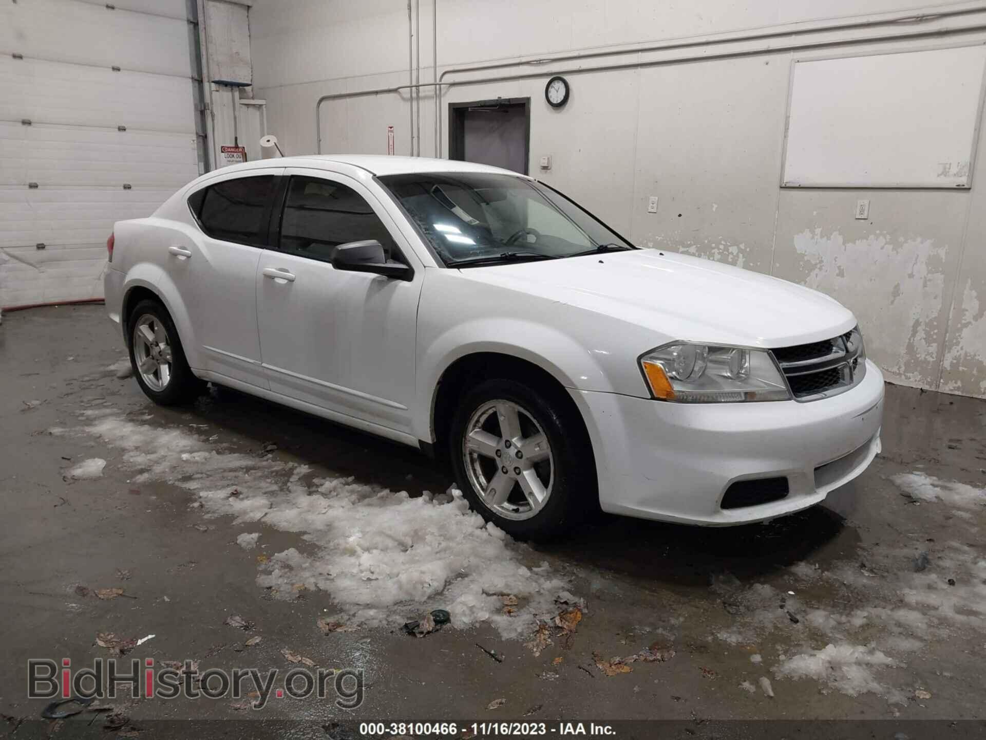 Фотография 1C3CDZCB5CN158400 - DODGE AVENGER 2012