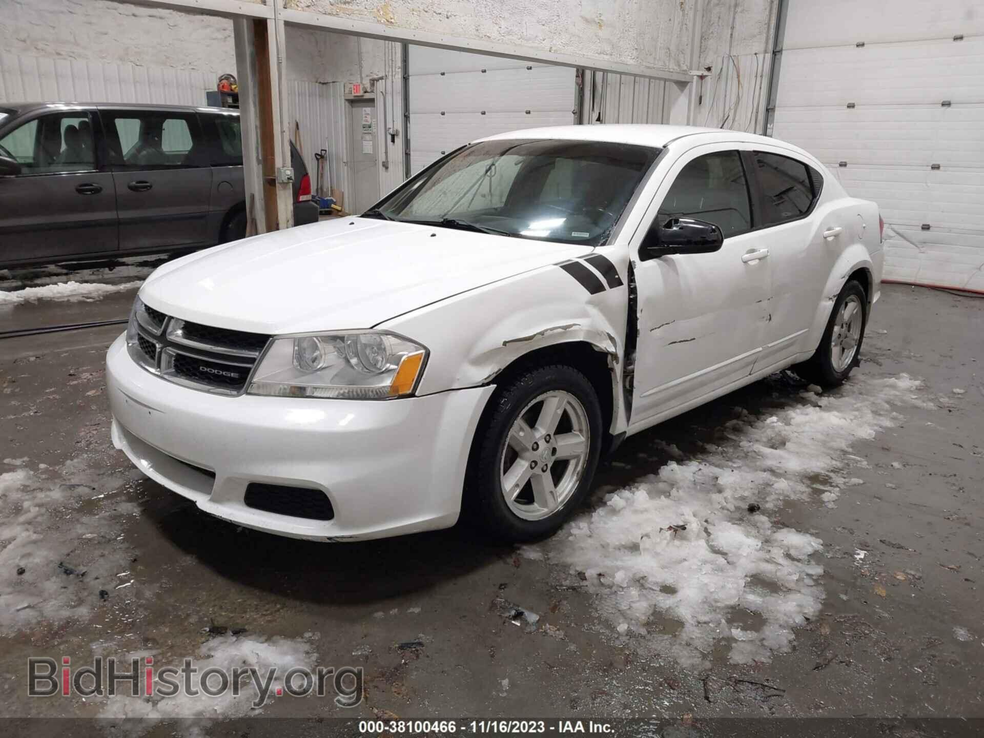 2012 DODGE AVENGER - VIN: 1C3CDZCB5CN158400 - Фото 2