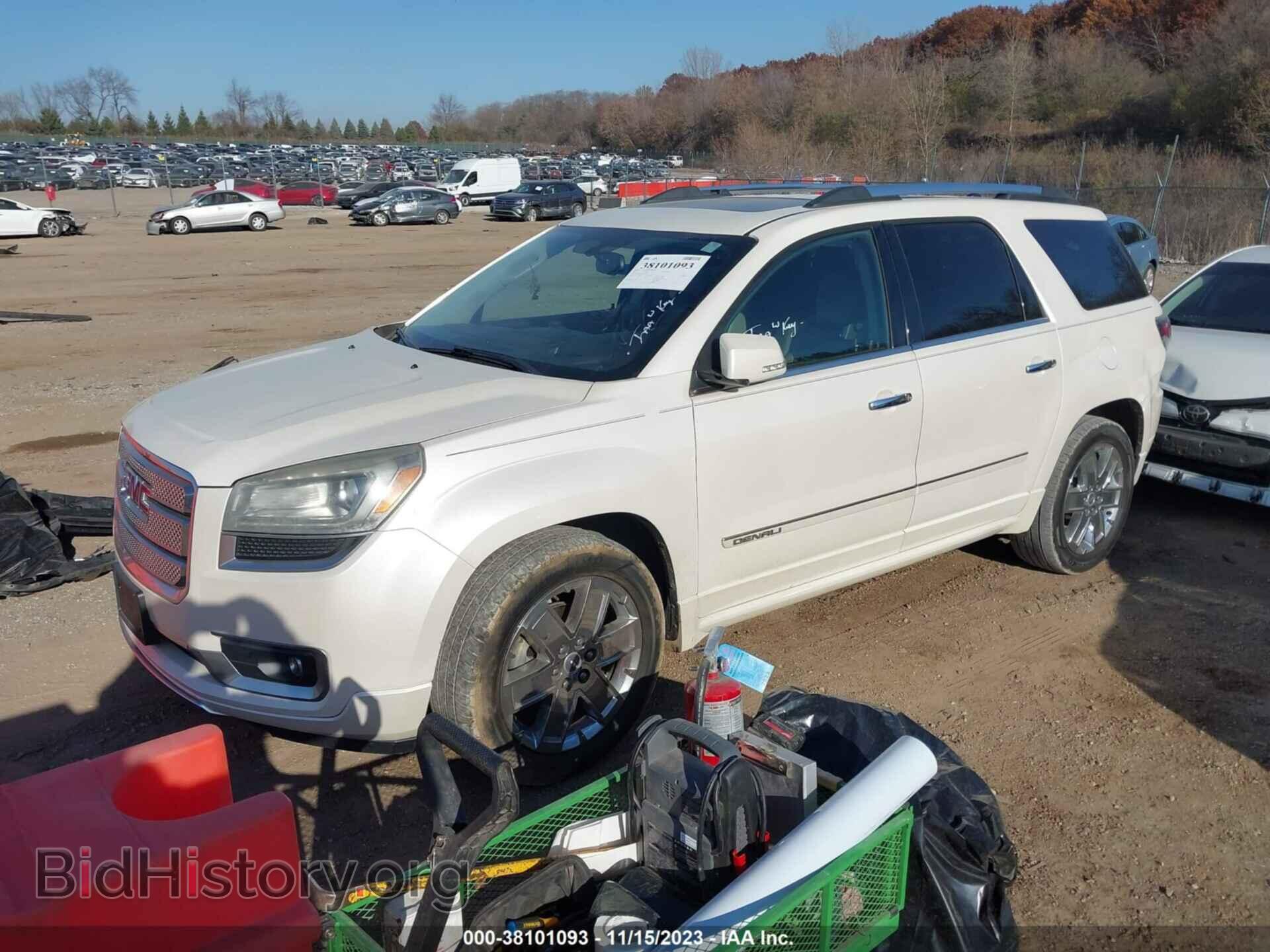 2013 GMC ACADIA - VIN: 1GKKRTKD5DJ173792 - Фото 2