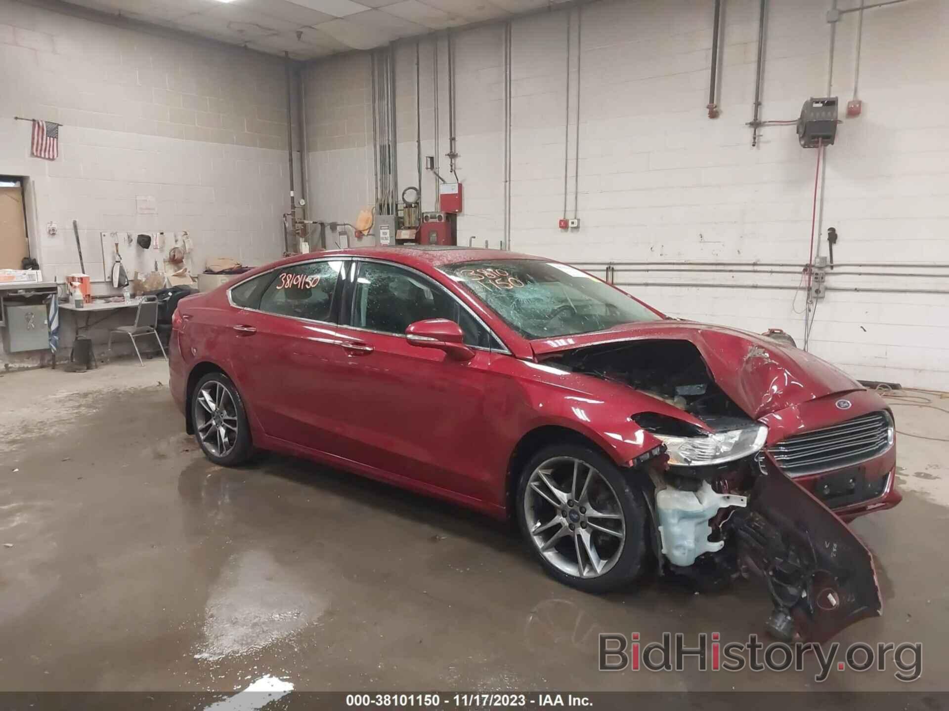 Photo 3FA6P0D90DR136445 - FORD FUSION 2013