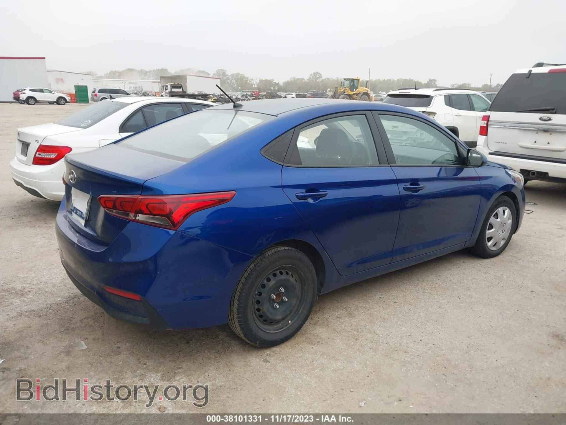 2018 HYUNDAI ACCENT - VIN: 3KPC24A3XJE034513 - Фото 4