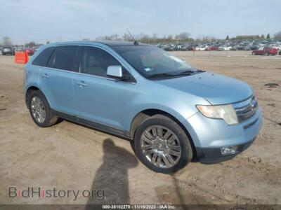 2008 Ford EDGE LIMITED, light blue — VIN 2FMDK39C48BA55082, IAAI