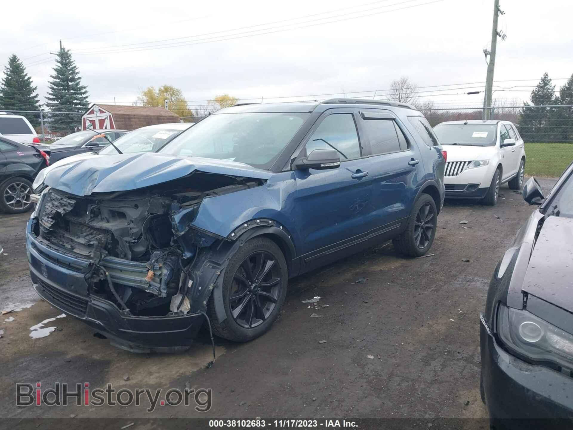 2019 FORD EXPLORER - VIN: 1FM5K8D8XKGA59528 - Фото 2