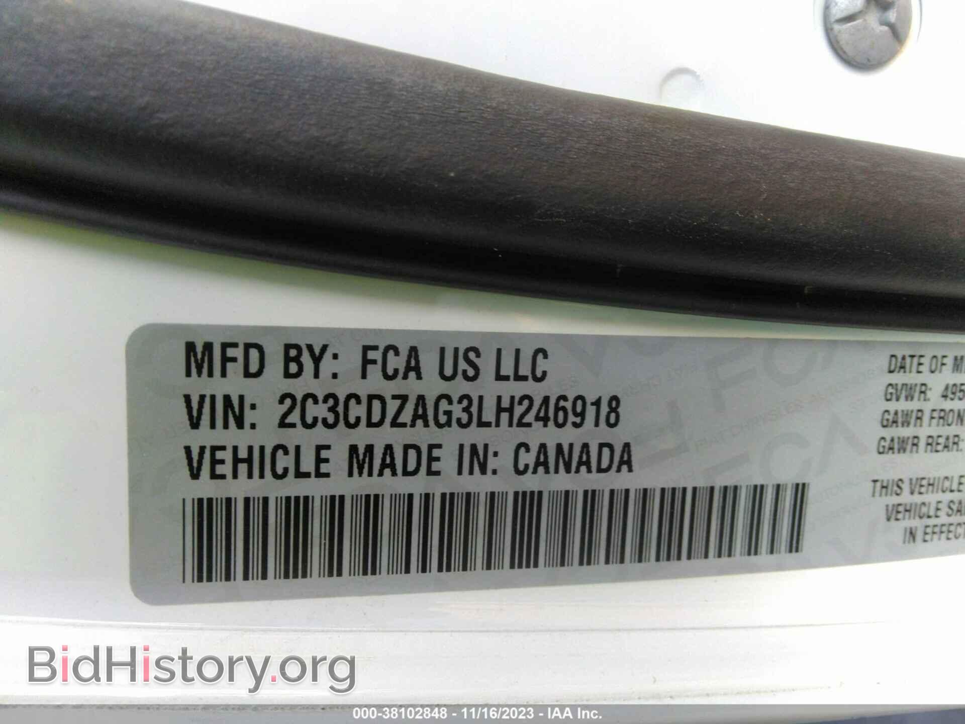 2020 DODGE CHALLENGER - VIN: 2C3CDZAG3LH246918 - Photo 9