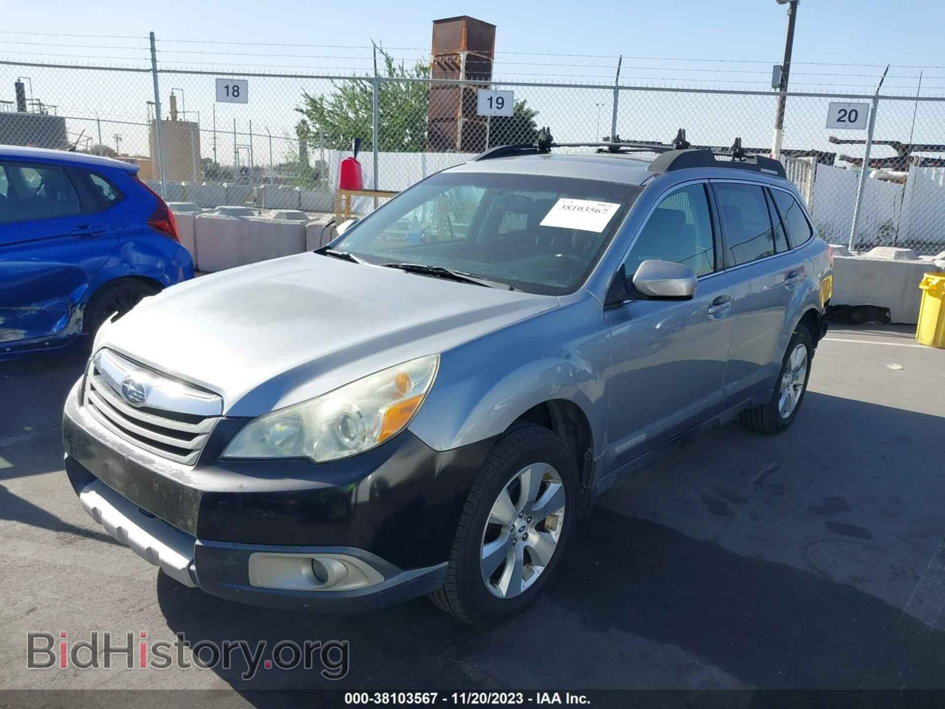 2011 SUBARU OUTBACK - VIN: 4S4BRDKC5B2423365 - Фото 2
