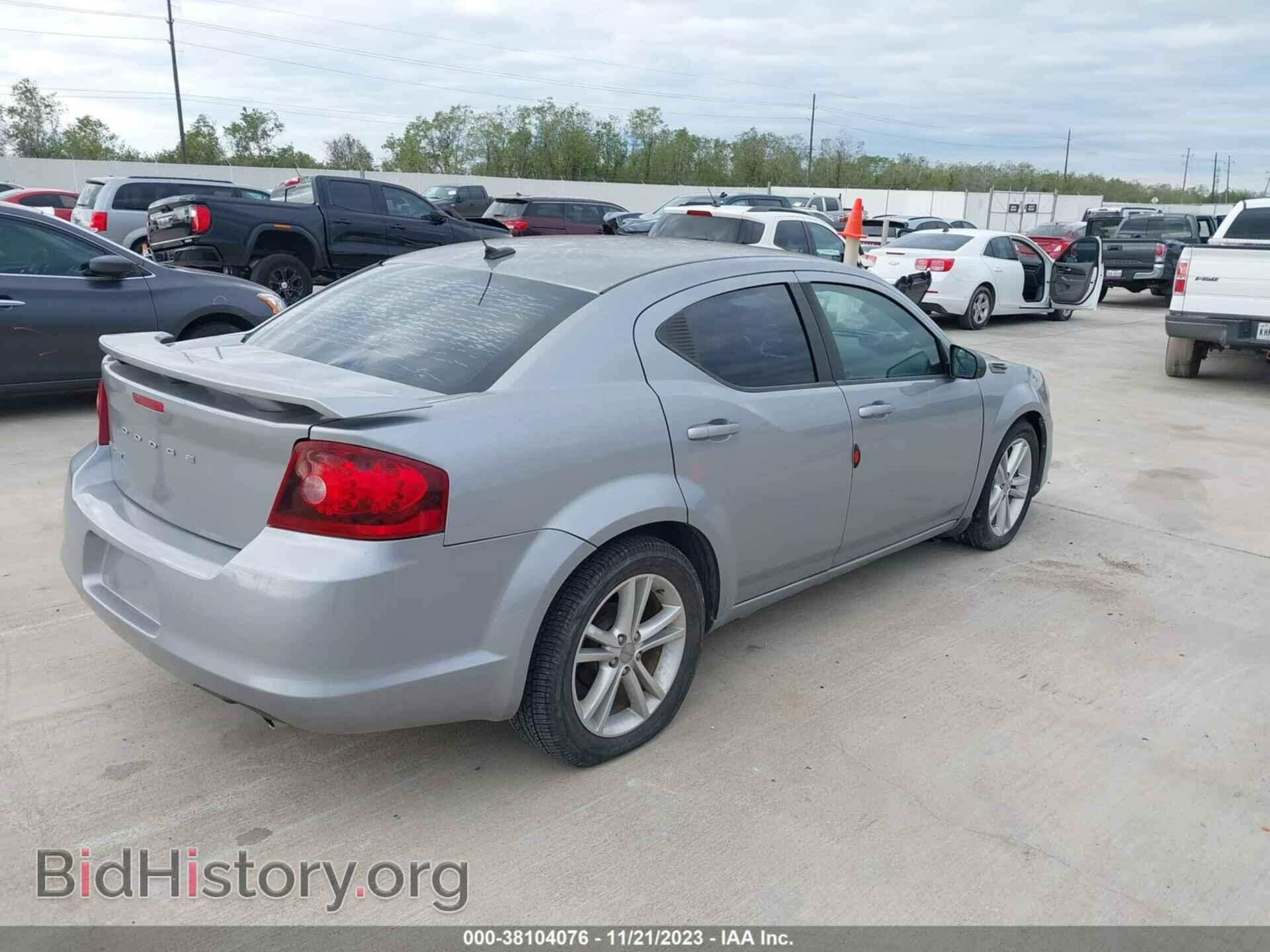 2013 DODGE AVENGER - VIN: 1C3CDZAG4DN657480 - Фото 4