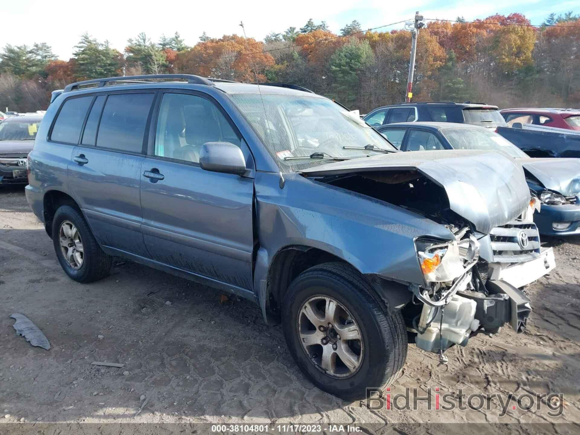 Photo JTEEP21A070193812 - TOYOTA HIGHLANDER 2007